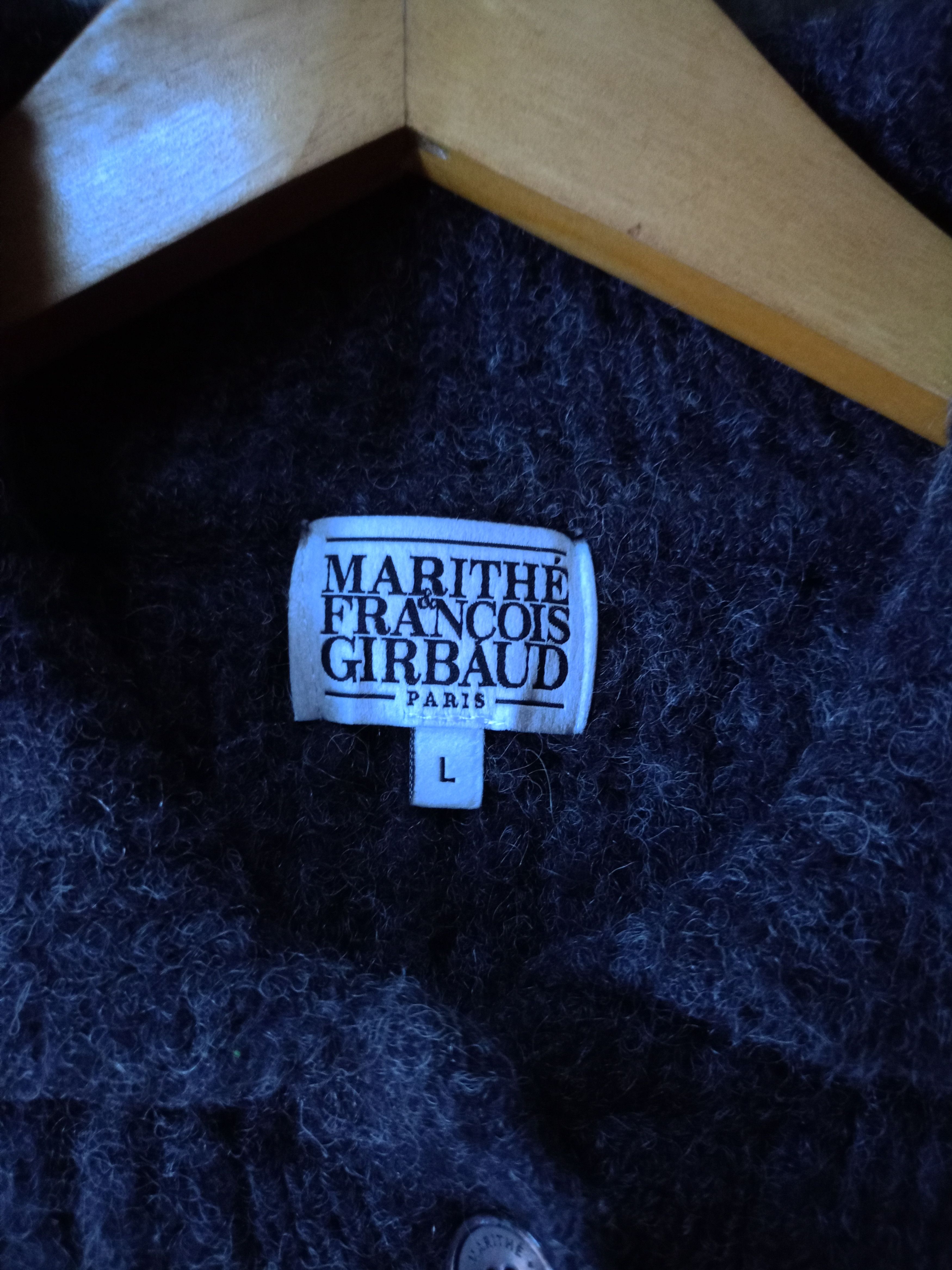 Marithe + Francois Girbaud Marithe Francois Gibround Mohair knit Cardigan Size US L / EU 52-54 / 3 - 9 Thumbnail