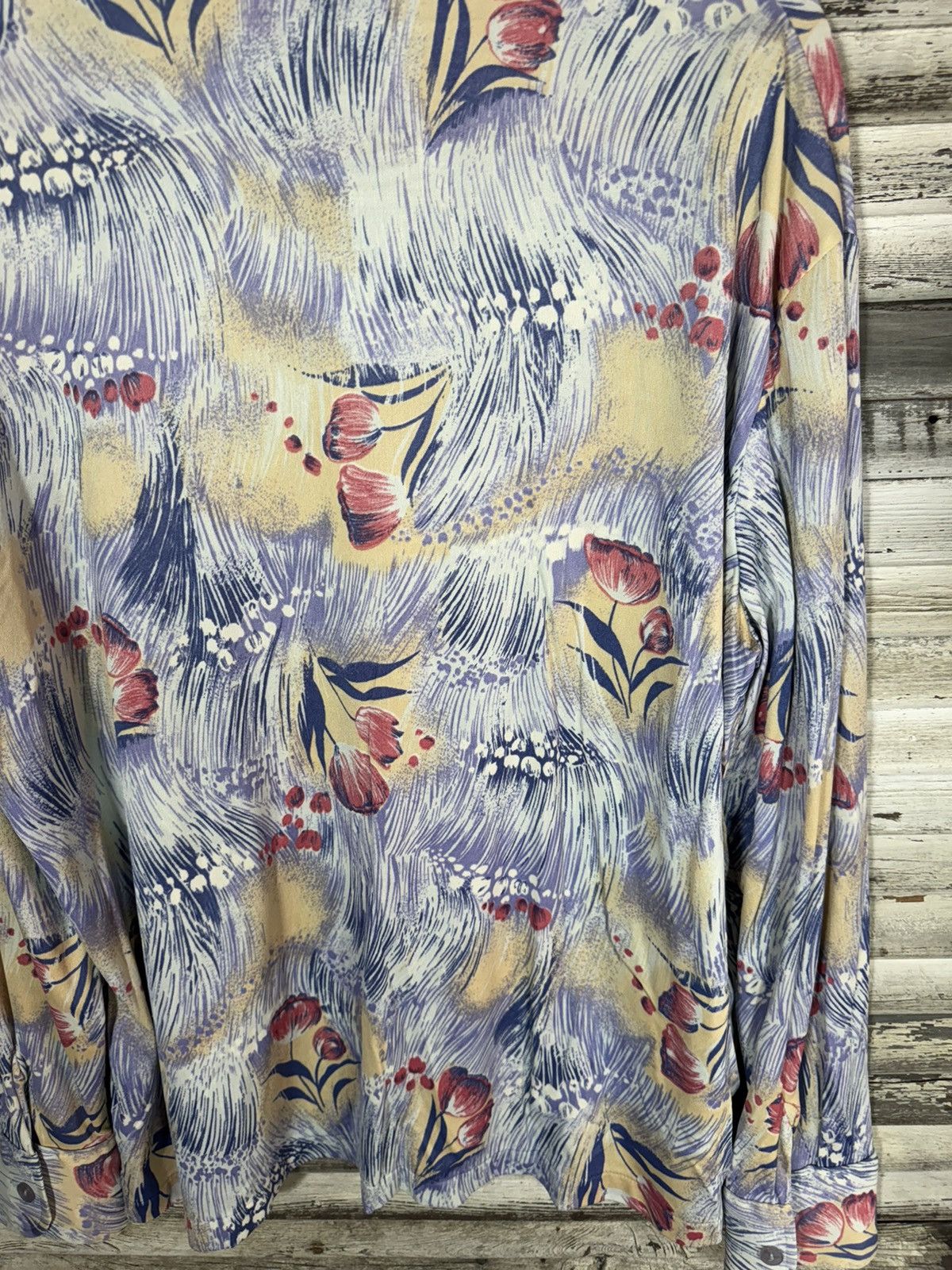 Vintage Vintage 70s Disco Shirt Size US L / EU 52-54 / 3 - 5 Thumbnail