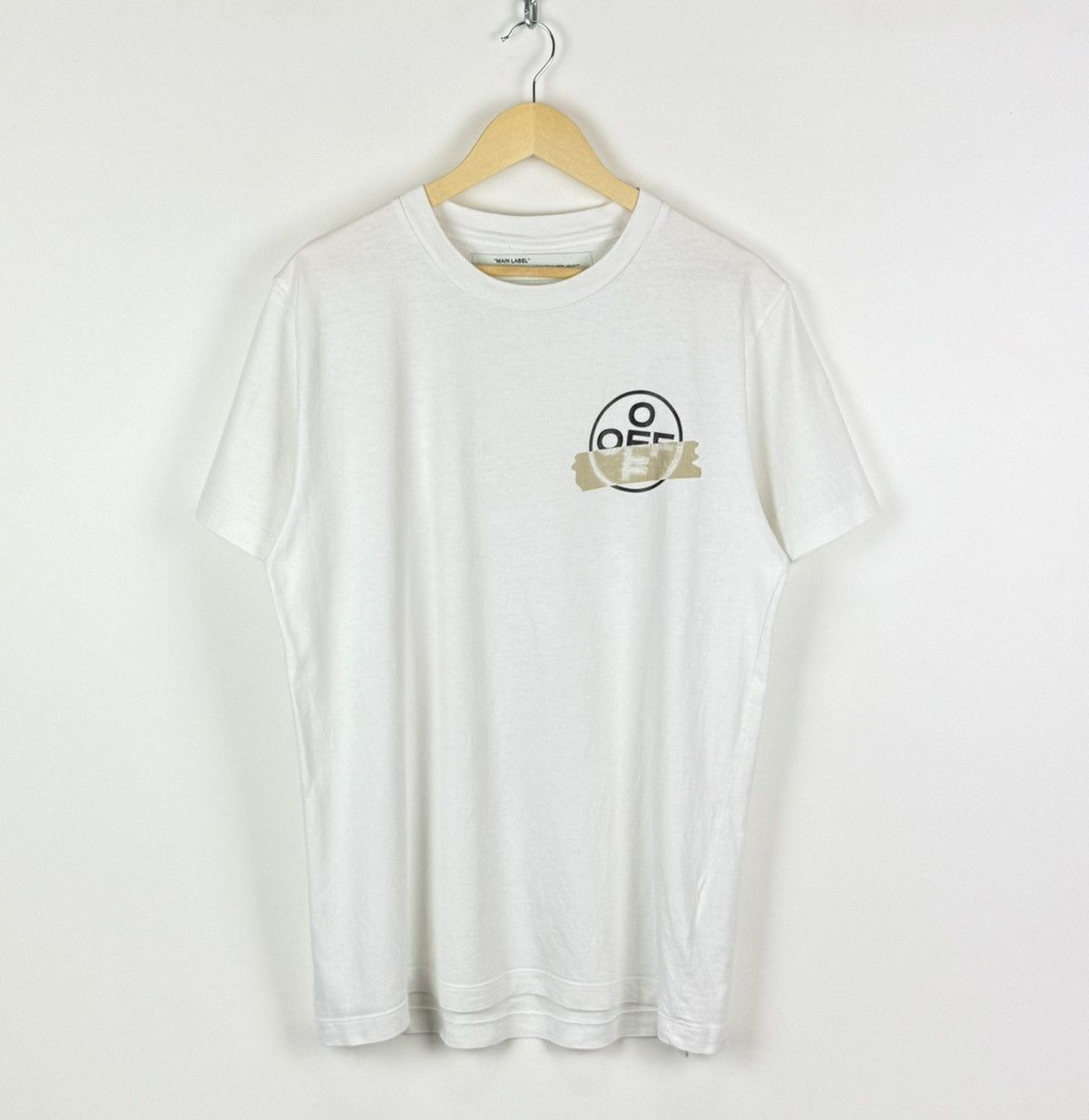 Off-White Tape Arrows Virgil Abloh T-Shirt Top Short Sleeve