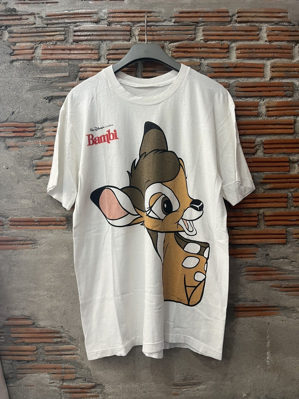 Disney Vintage Bambi back-off 90’s by Walt Disney Classic Tshirt Size US L / EU 52-54 / 3 - 2 Thumbnail