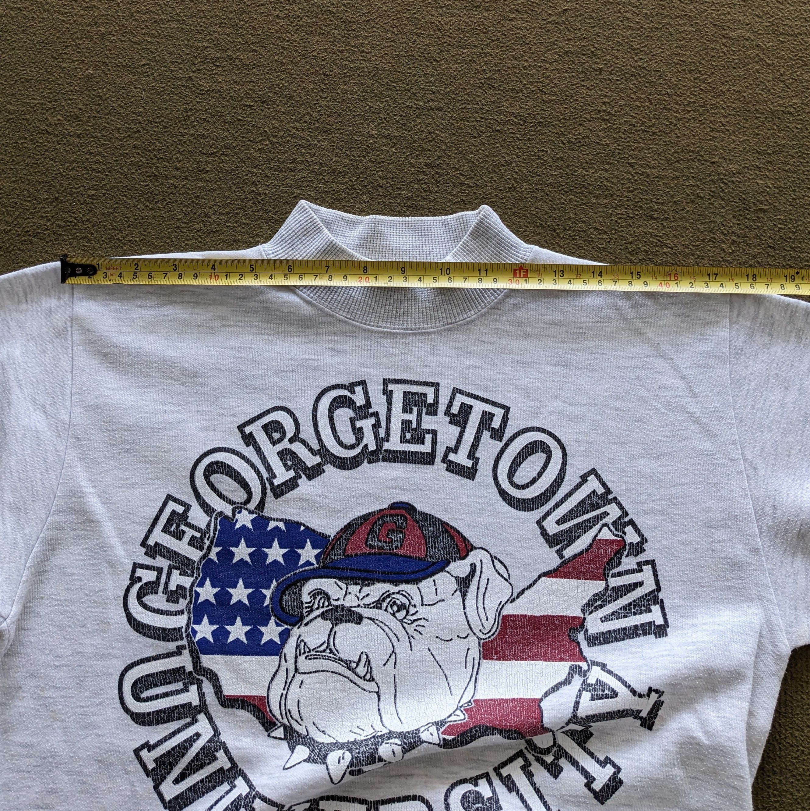 Japanese Brand Vintage University GEORGETOWN American University Sweatshirt Size US S / EU 44-46 / 1 - 5 Thumbnail