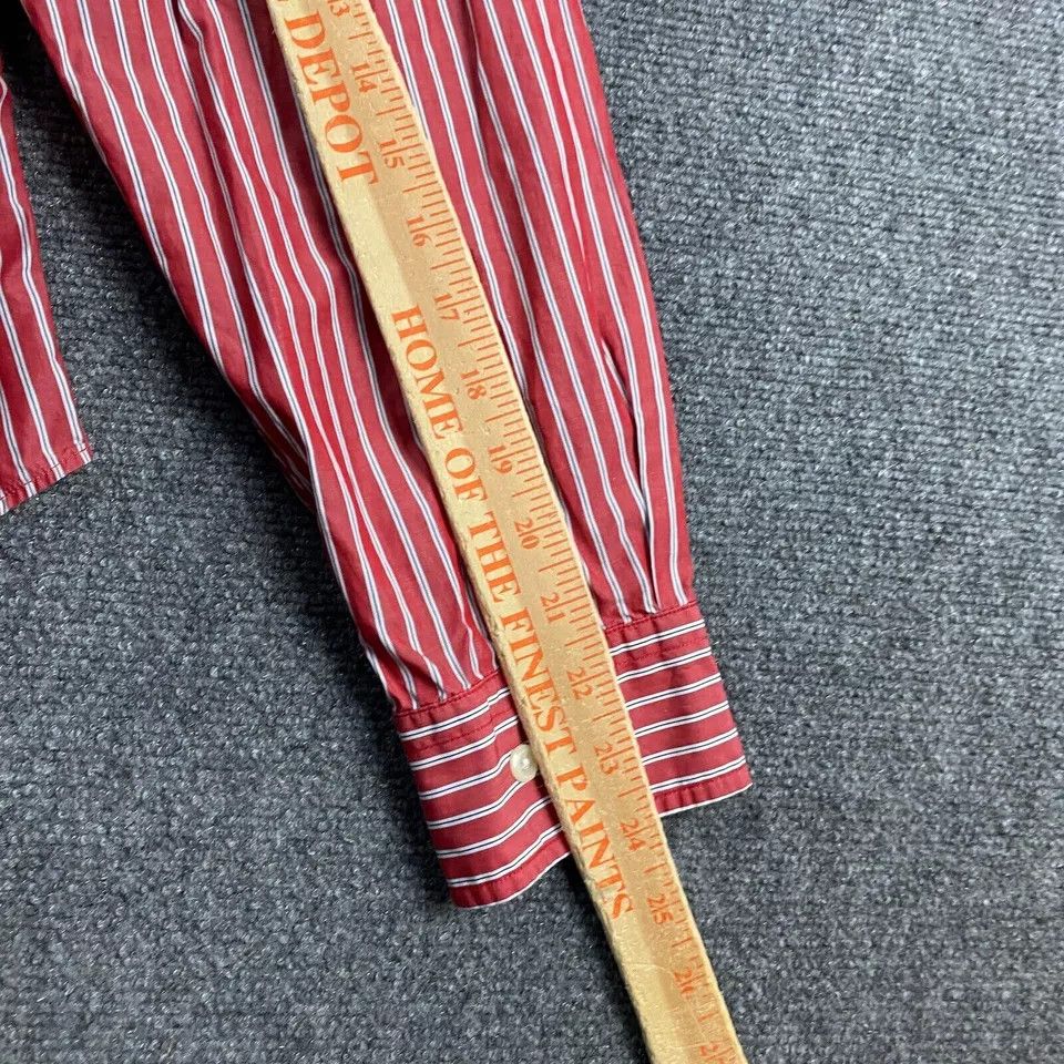 Nautica × Vintage Nautica Shirt Men's Striped Button Up Vintage XL 100% Cotton Size US XL / EU 56 / 4 - 8 Thumbnail