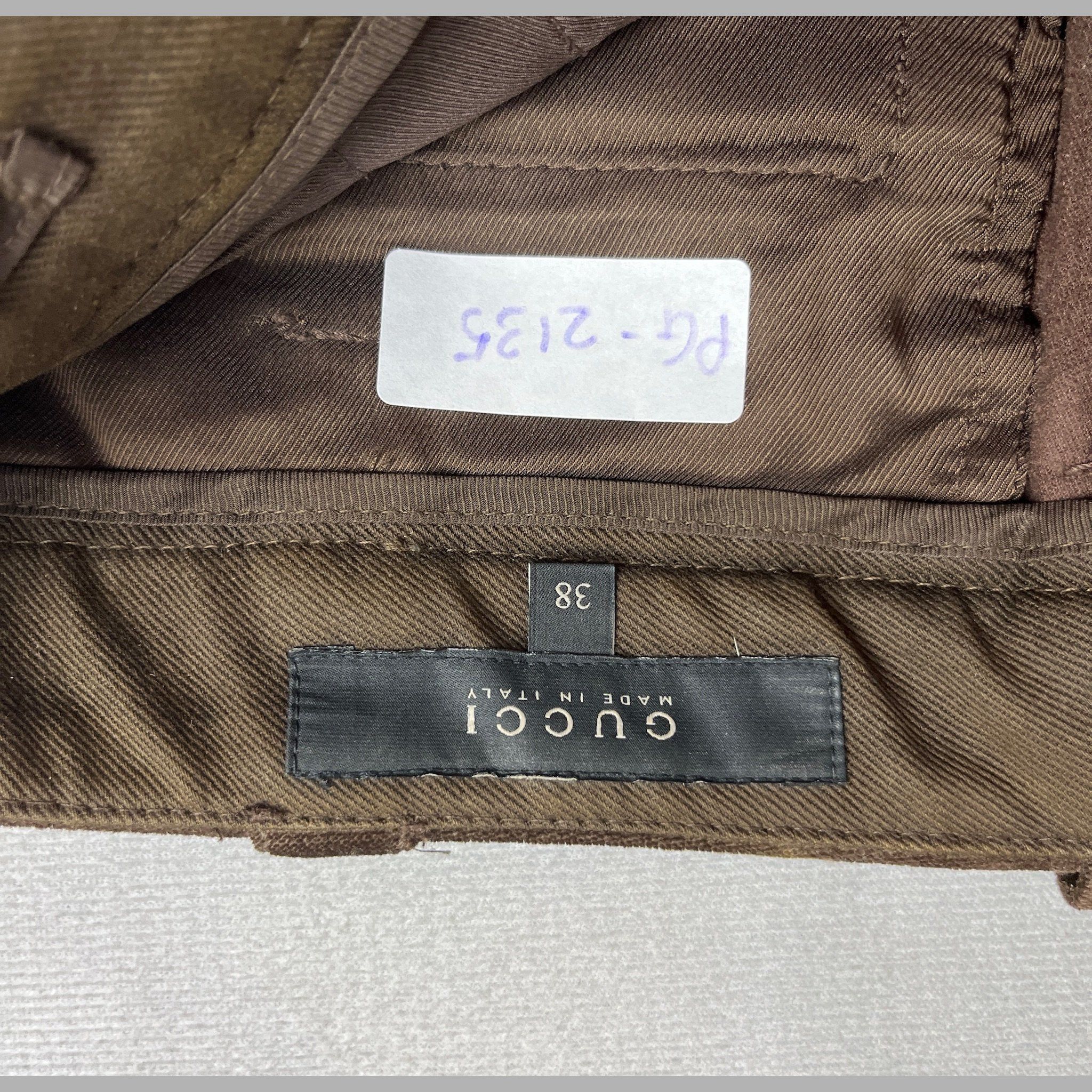Gucci Pantaloni Gucci Velluto Liscio – 38 IT Size US 26 / EU 42 - 3 Thumbnail