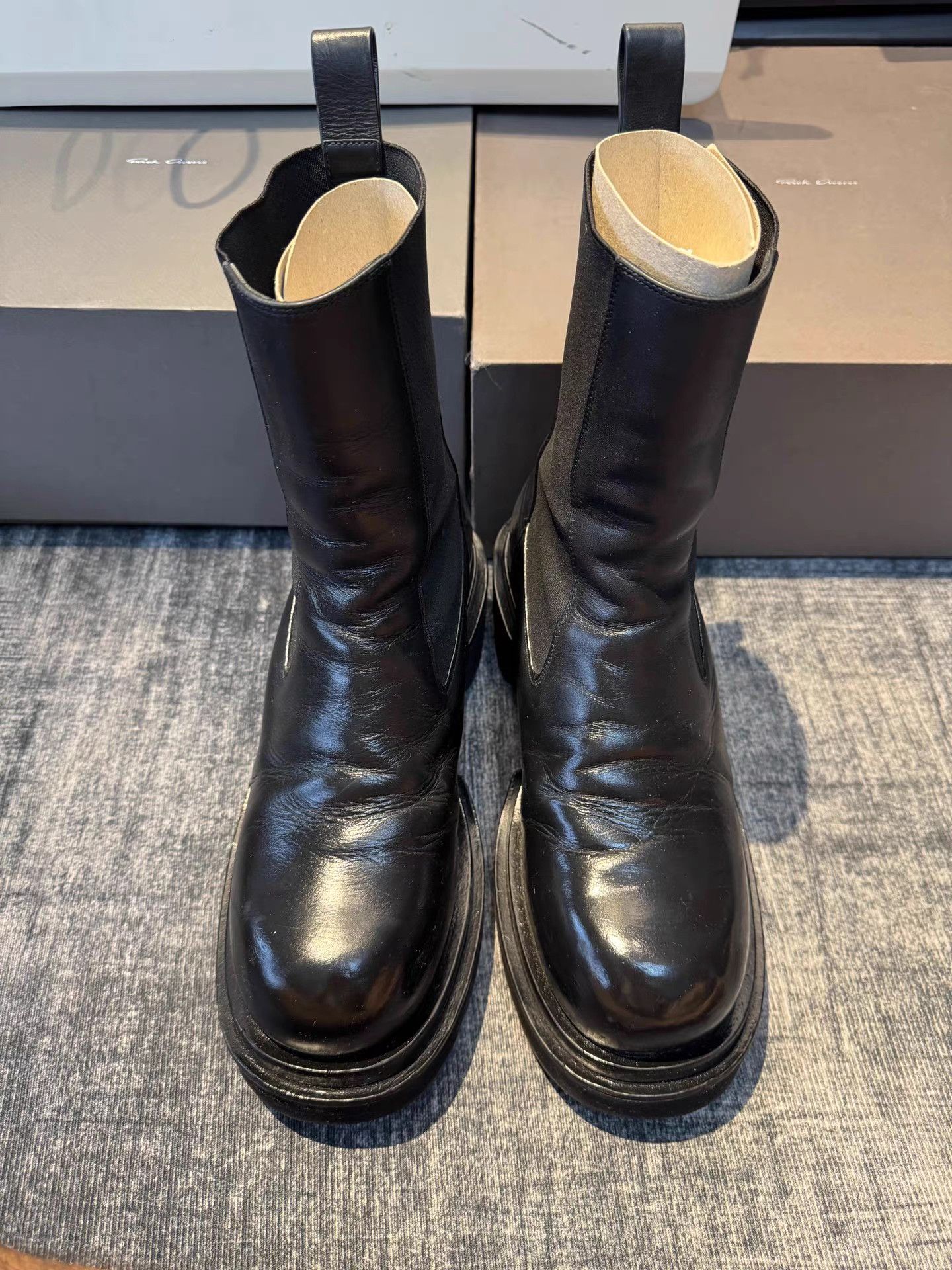 Rick Owens Rick Owens Beatle Ballast Bogun Boots Size US 9 / EU 42 - 5 Thumbnail