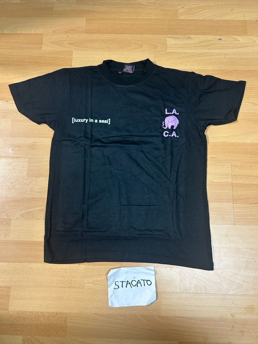 Other × Vintage Pink Elephant Los Angeles Luxury in a Seal Tee Black Size US S / EU 44-46 / 1 - 2 Thumbnail