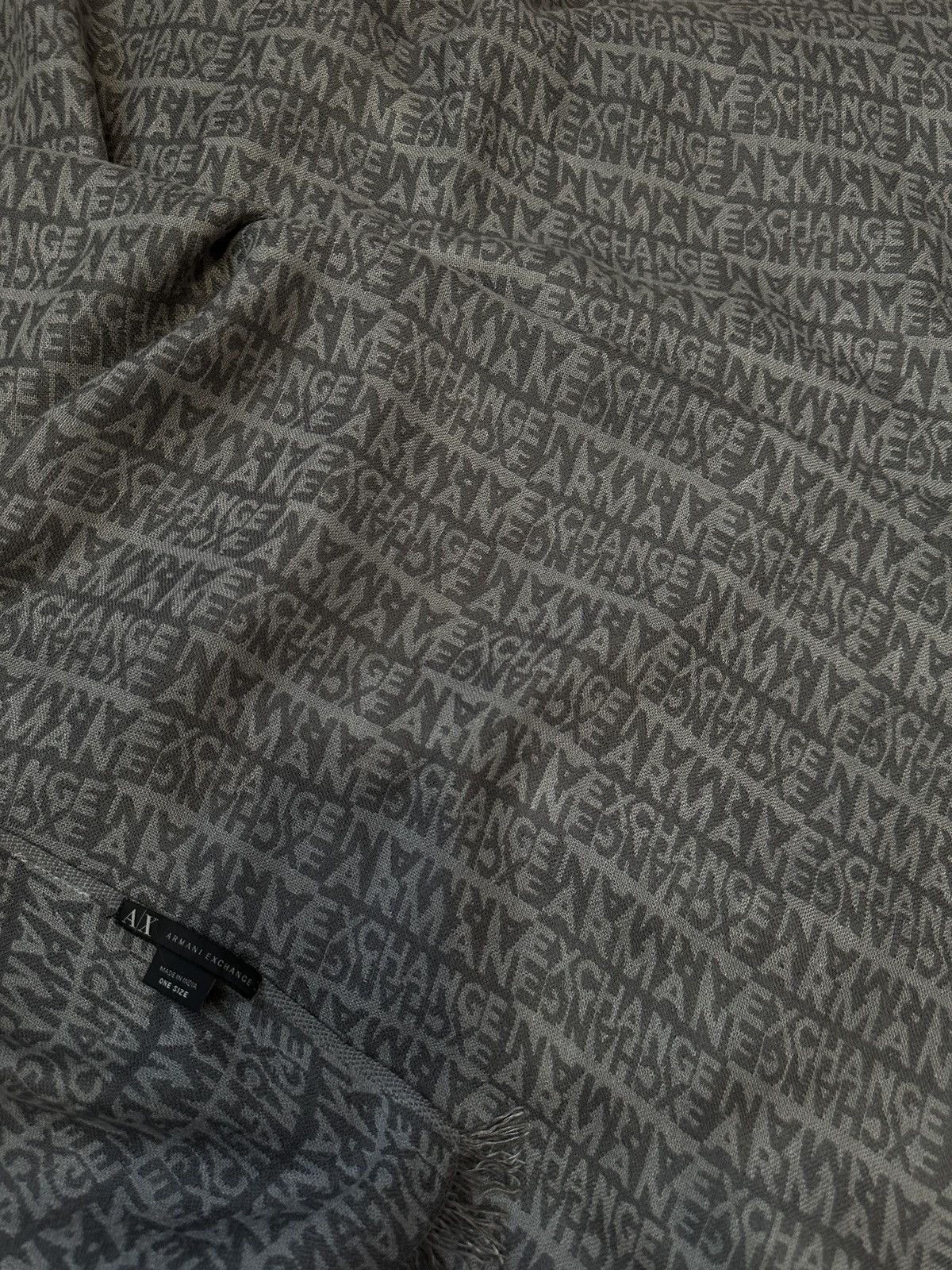 Armani Exchange monogram scarf Armani Exchance Size ONE SIZE - 3 Thumbnail