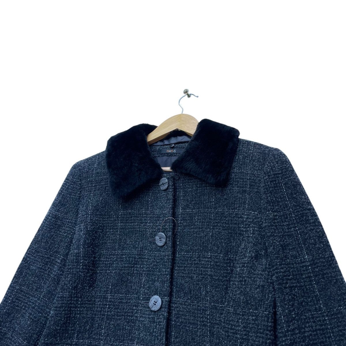 DAKS Avant Garde Daks London Checkered Wool Jacket Size M / US 6-8 / IT 42-44 - 3 Thumbnail