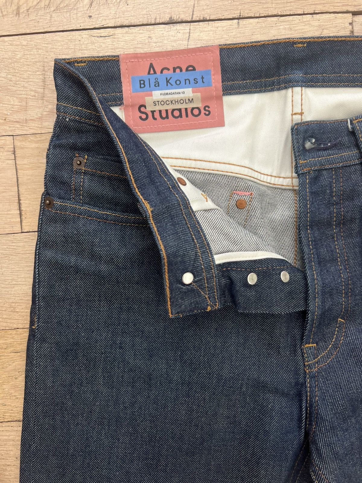 Acne Studios Acne Studios - River Indigo Jeans (29/32) Size US 29 - 8 Thumbnail