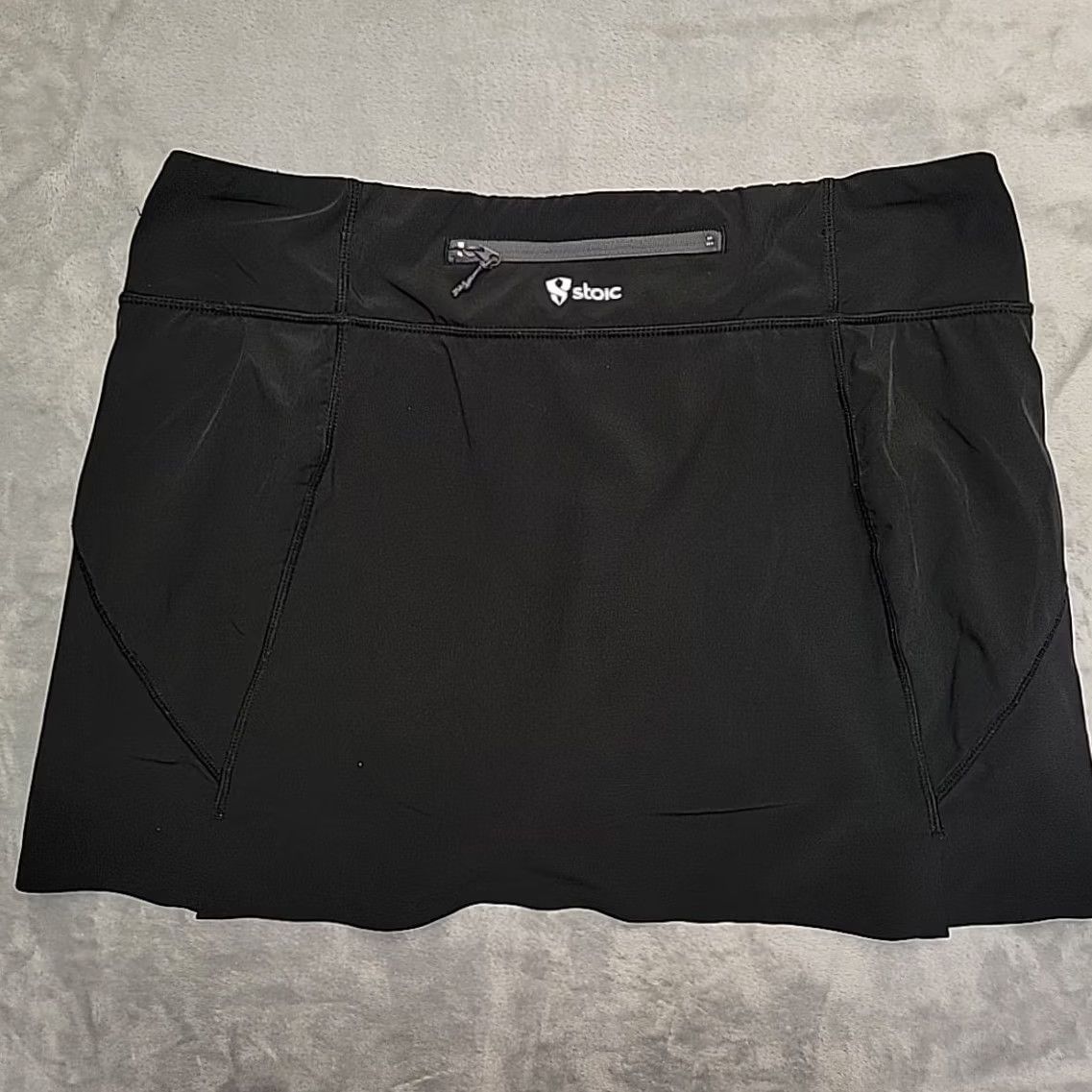 Stoic Stoic Active Skort Women L Black Athletic Running Hiking Gorpcore Skort Size ONE SIZE - 3 Thumbnail