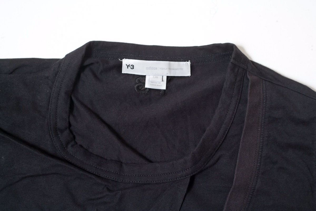 Y-3 Y-3 Forked Loose Short Sleeve Shirt Size US L / EU 52-54 / 3 - 4 Thumbnail