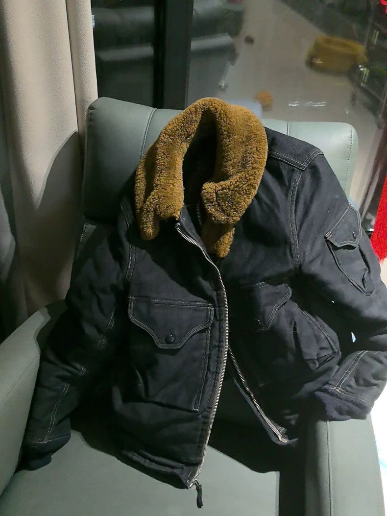 Freewheelers Alpaca Wool Jacket S6 Size 38- DMC