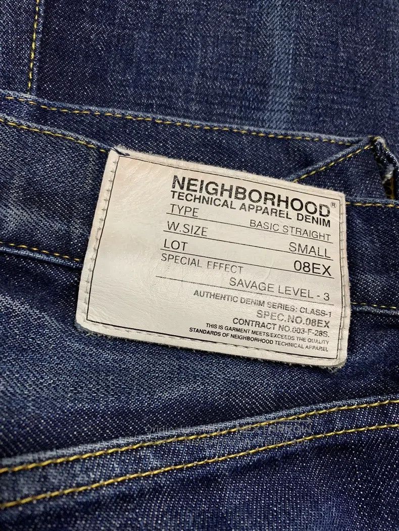 Neighborhood Neighborhood size S Raw Washed Denim Pants Size US 27 - 6 Thumbnail