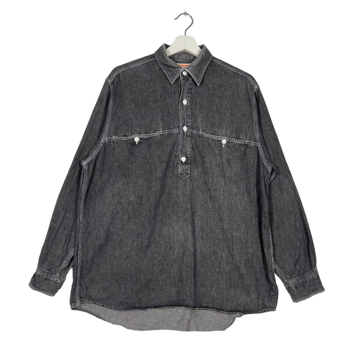 Japanese Brand 🔥 VINTAGE GRIT ANORAK SHIRTS JACKET Size US M / EU 48-50 / 2 - 2 Thumbnail