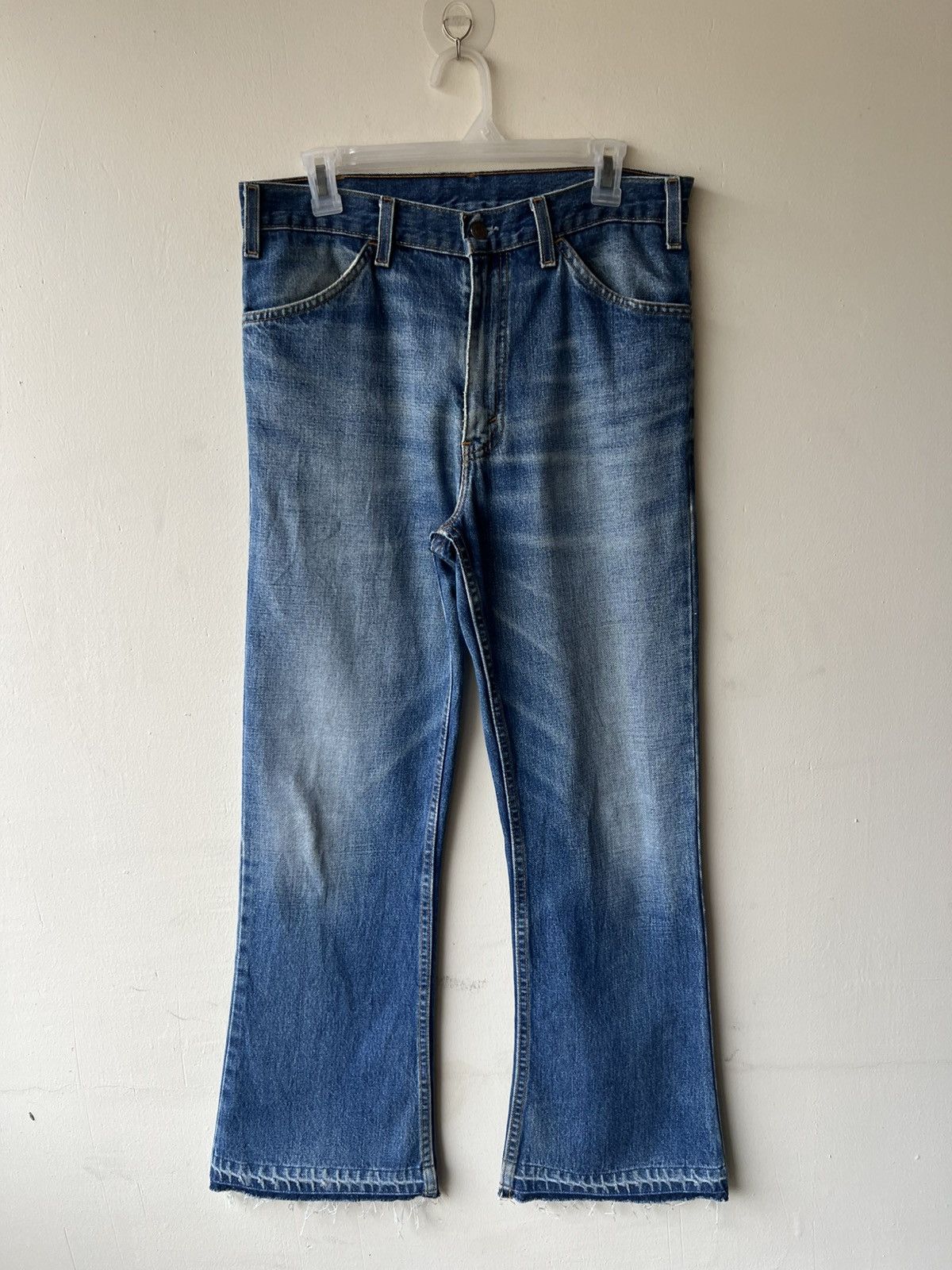 Levi's Vintage 2000 Levi’s 646 Orange Tab Fade Denim Bootcut Jeans Size US 32 / EU 48 - 2 Thumbnail