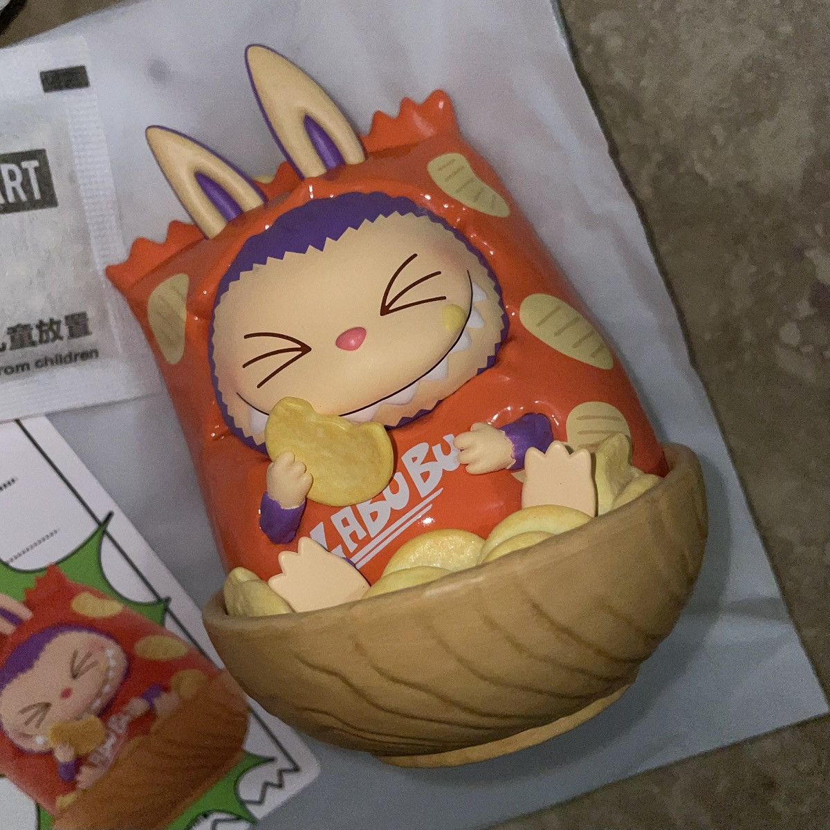 POP MART Pop Mart Labubu The Monsters Wacky Mart Series Chips Figure Size ONE SIZE - 2 Thumbnail