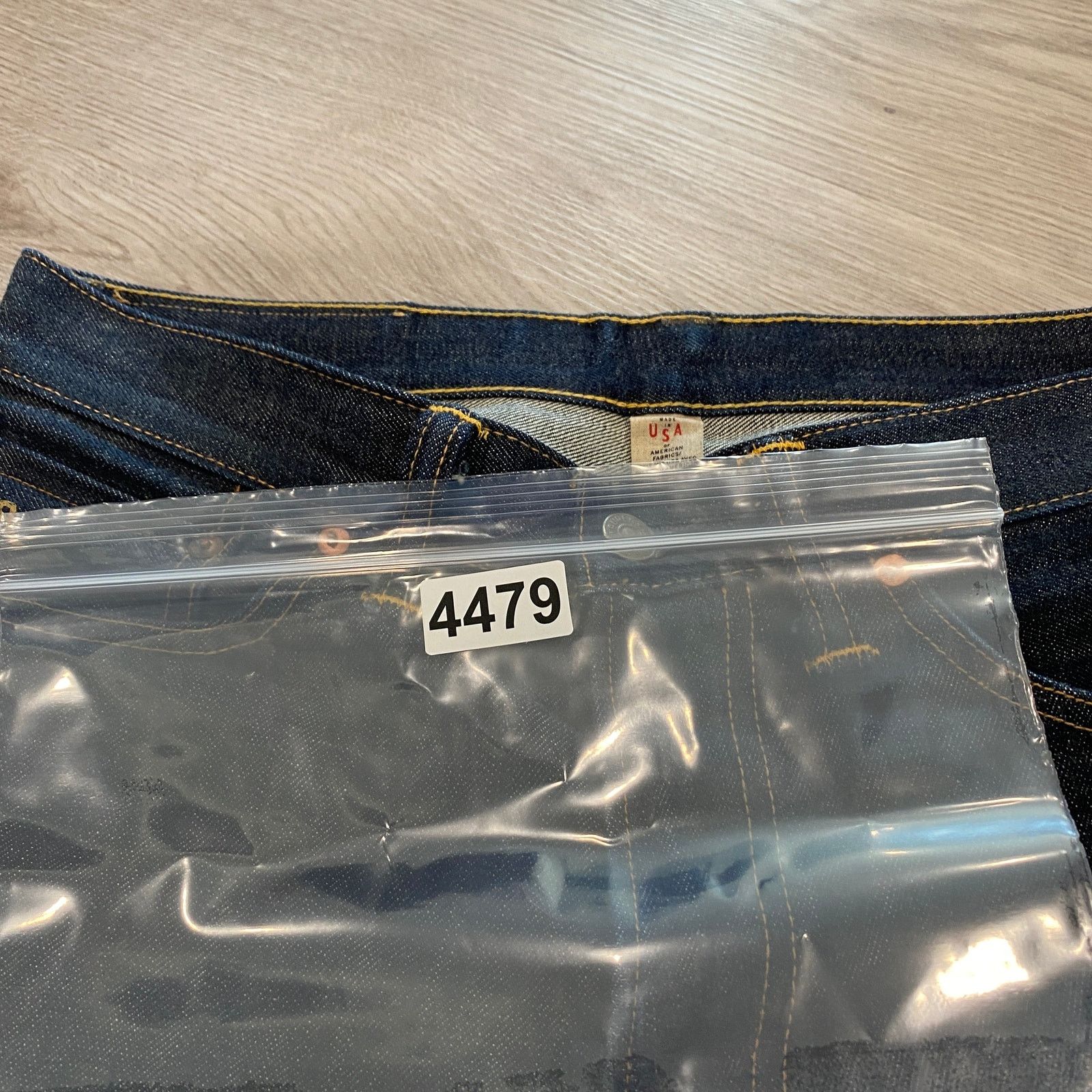 Ralph Lauren Double RL RRL Slim Narrow Shuttle Woven Selvedge Jeans 31x32 Size US 31 - 10 Thumbnail