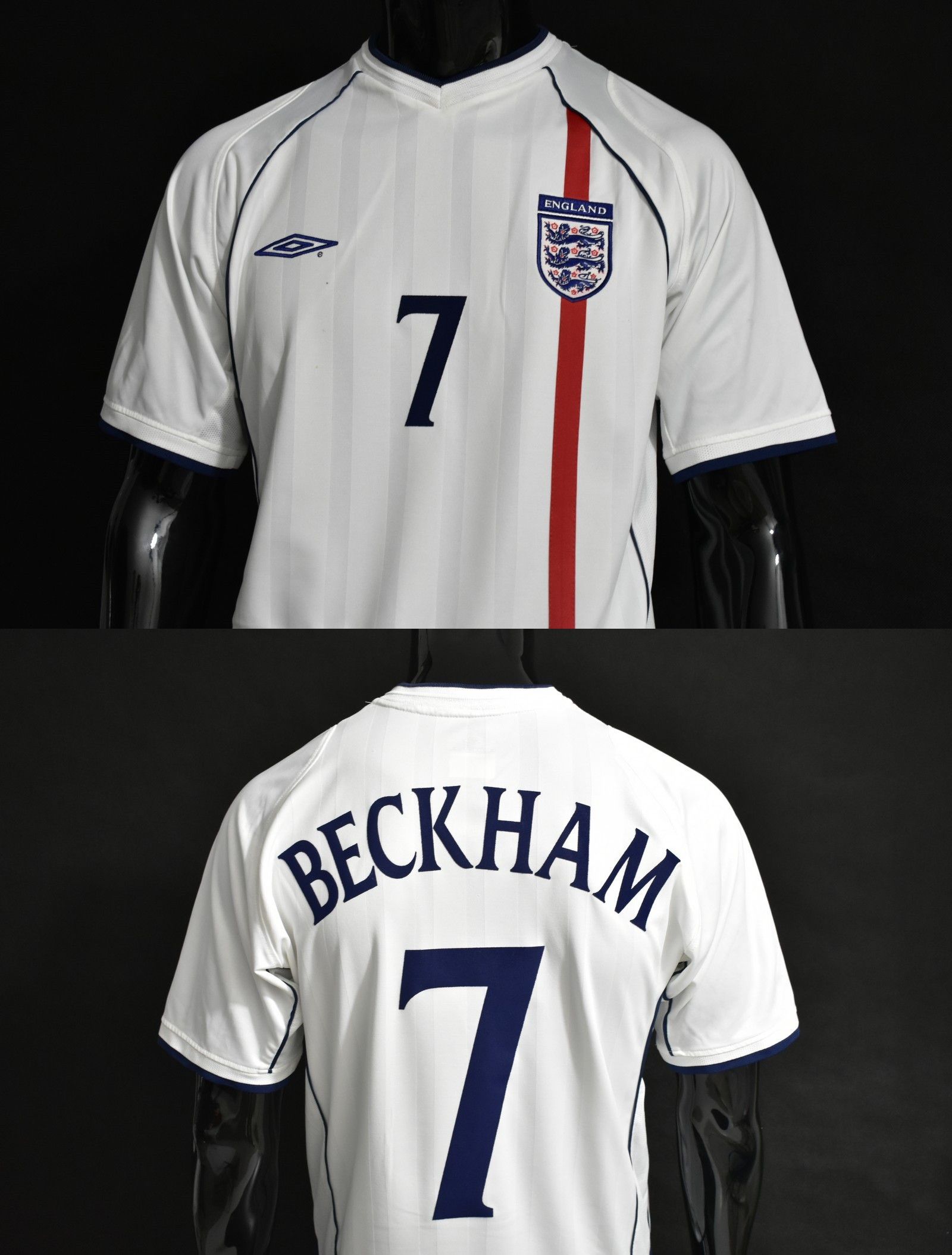 Maglia England Beckham 2010 – Umbro Uomo 2XL – Coppa Del Mondo