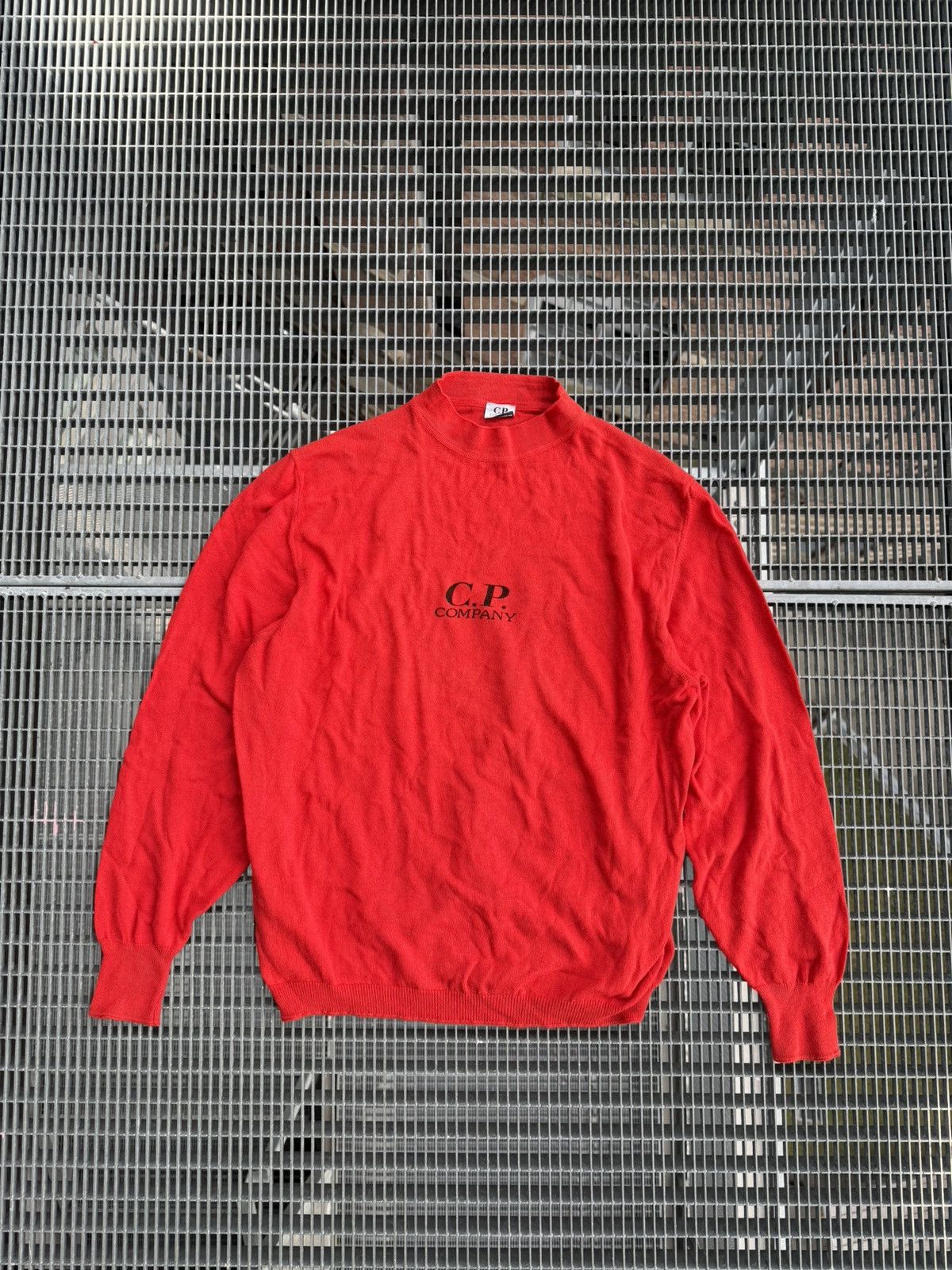 C.P. Company Vintage 80s C.P. Company Massimo Osti Ideas Logo Sweater Size US L / EU 52-54 / 3 - 1 Thumbnail