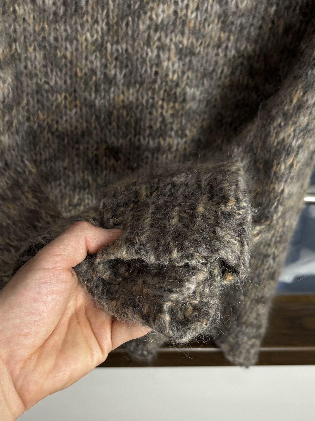 Diesel Diesel Oversize Mohair Wool Knitted Sweater Size M / US 6-8 / IT 42-44 - 7 Thumbnail