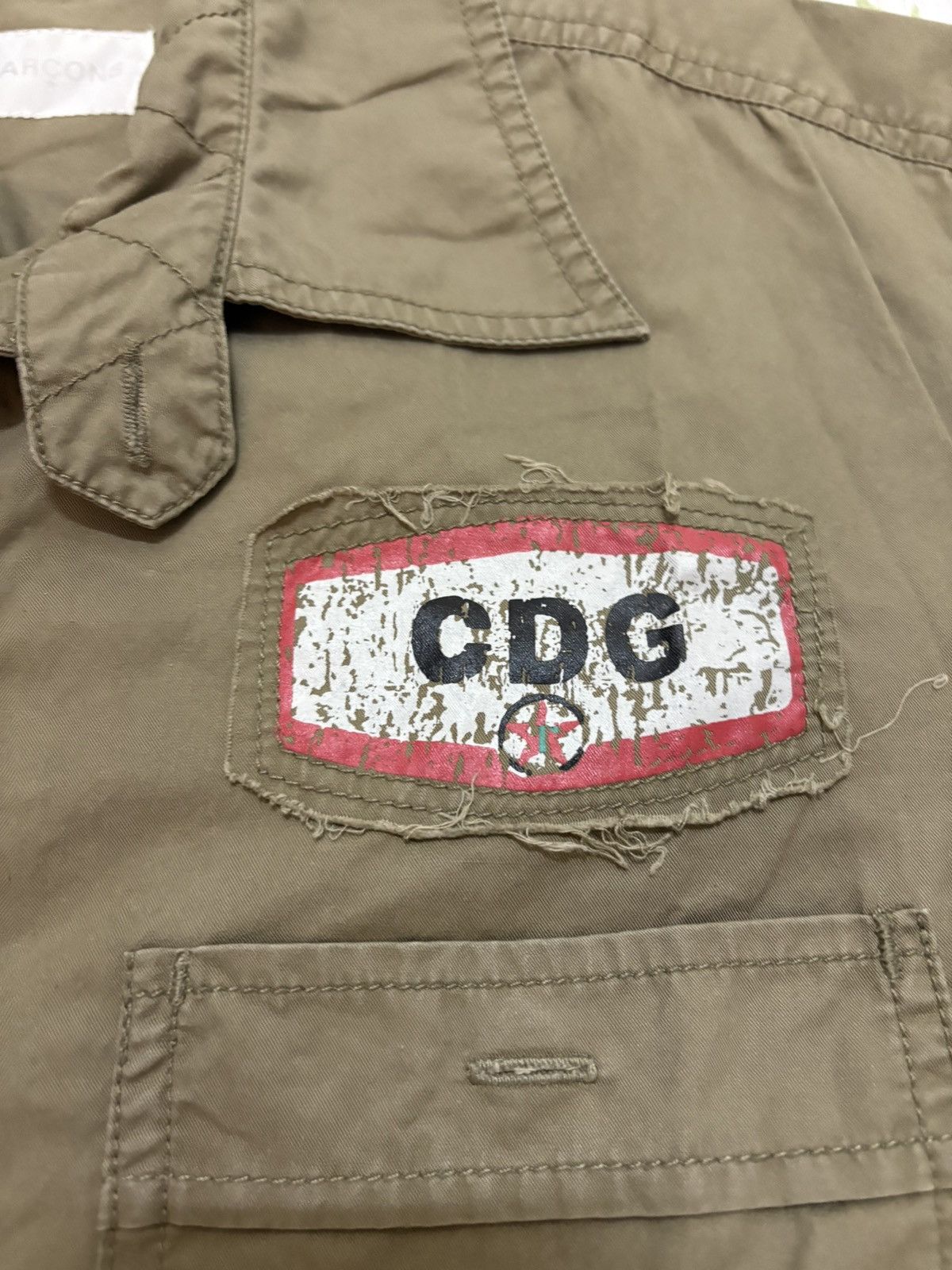 Comme des Garcons CDG Chambray Army Shirt 63 Racing Junya Watanabe Size US L / EU 52-54 / 3 - 2 Thumbnail
