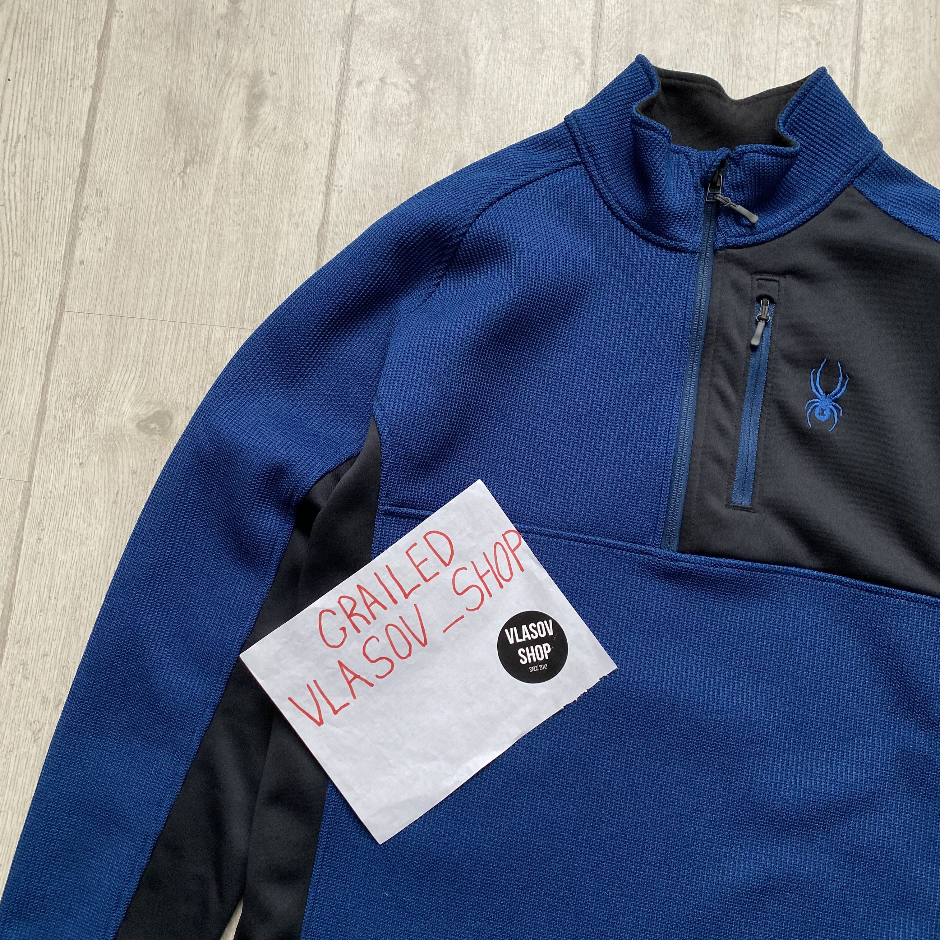 Spyder 🏔️ Spyder Knit Fleece Sweatshirt Half Zip Pullover Gorpcore Size US XXL / EU 58 / 5 - 5 Thumbnail