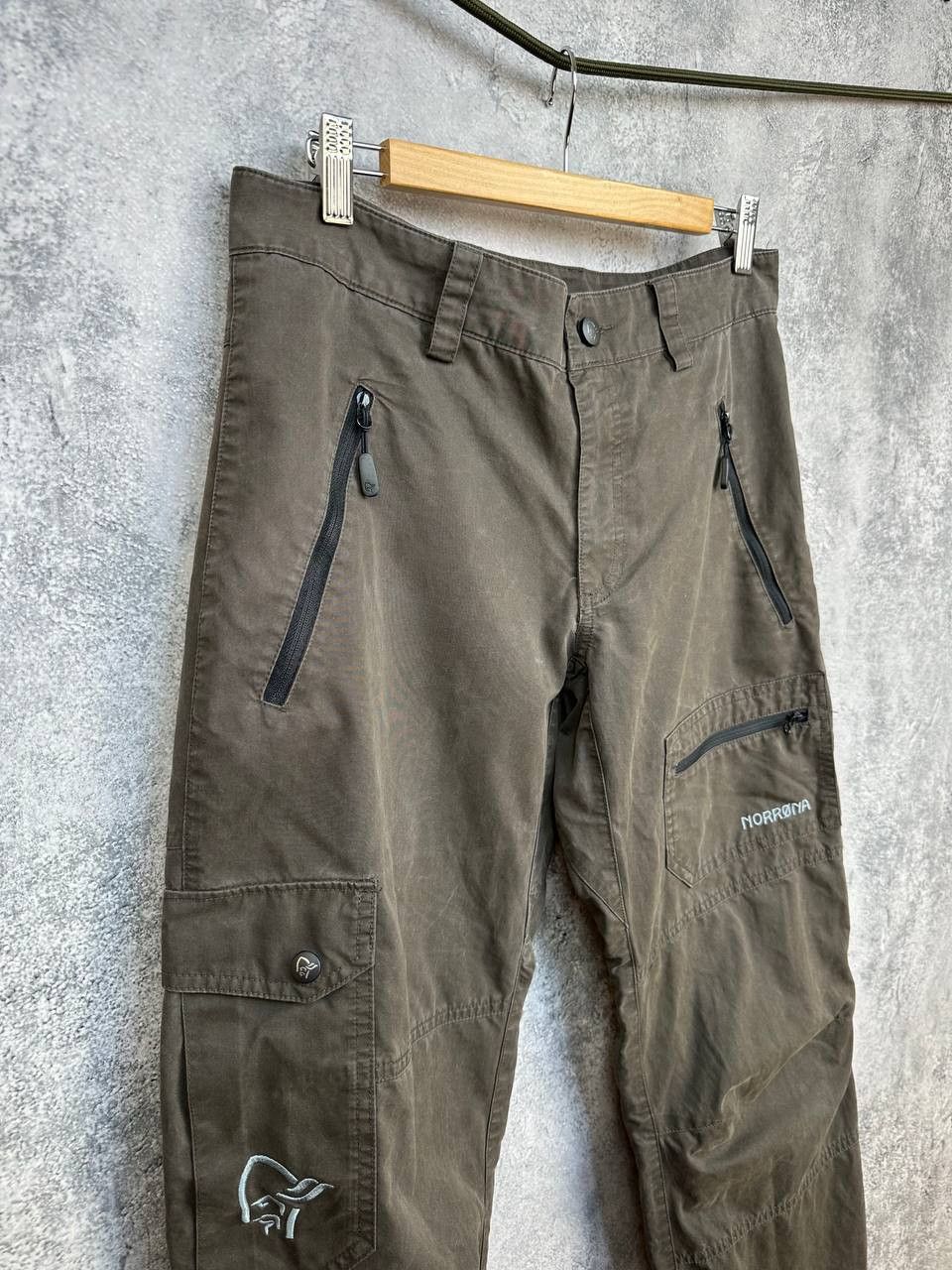 Norrona Norrona Svalbard Cotton Pants W's 8850/Phantom Gray/Brown Size US 30 / EU 46 - 3 Thumbnail