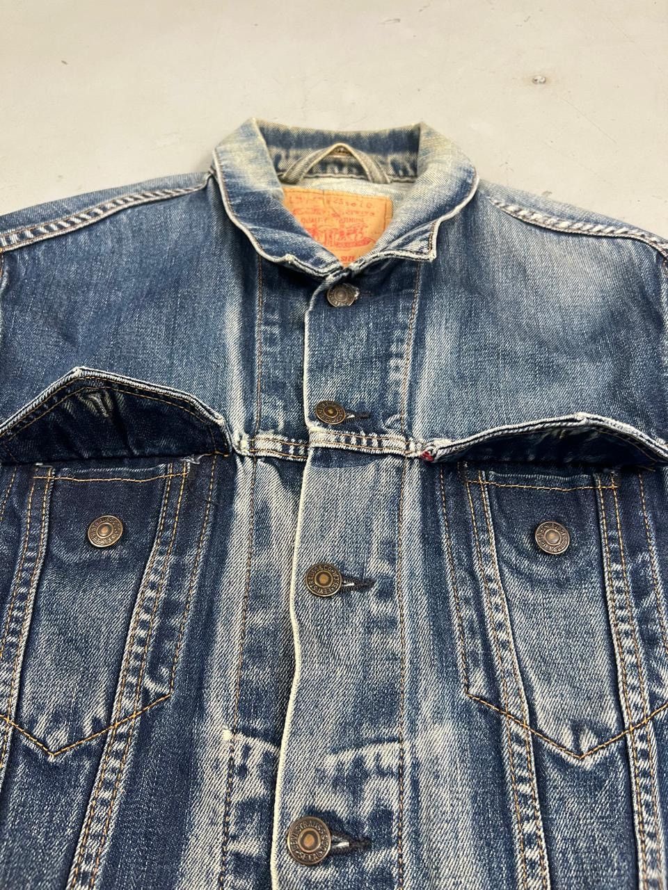 Levi's Vintage sunfade levis pt trucker denim jacket Size US S / EU 44-46 / 1 - 5 Thumbnail