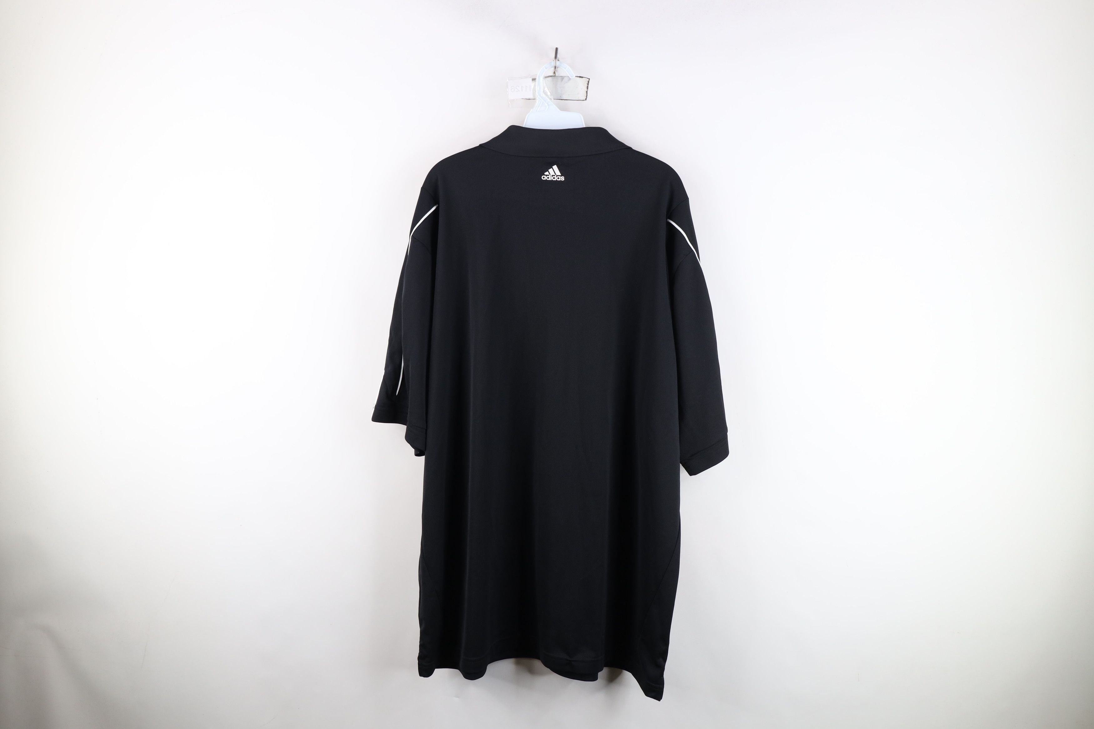 Adidas New Adidas Golf Services Collared Polo Shirt Black Size US XXL / EU 58 / 5 - 14 Thumbnail