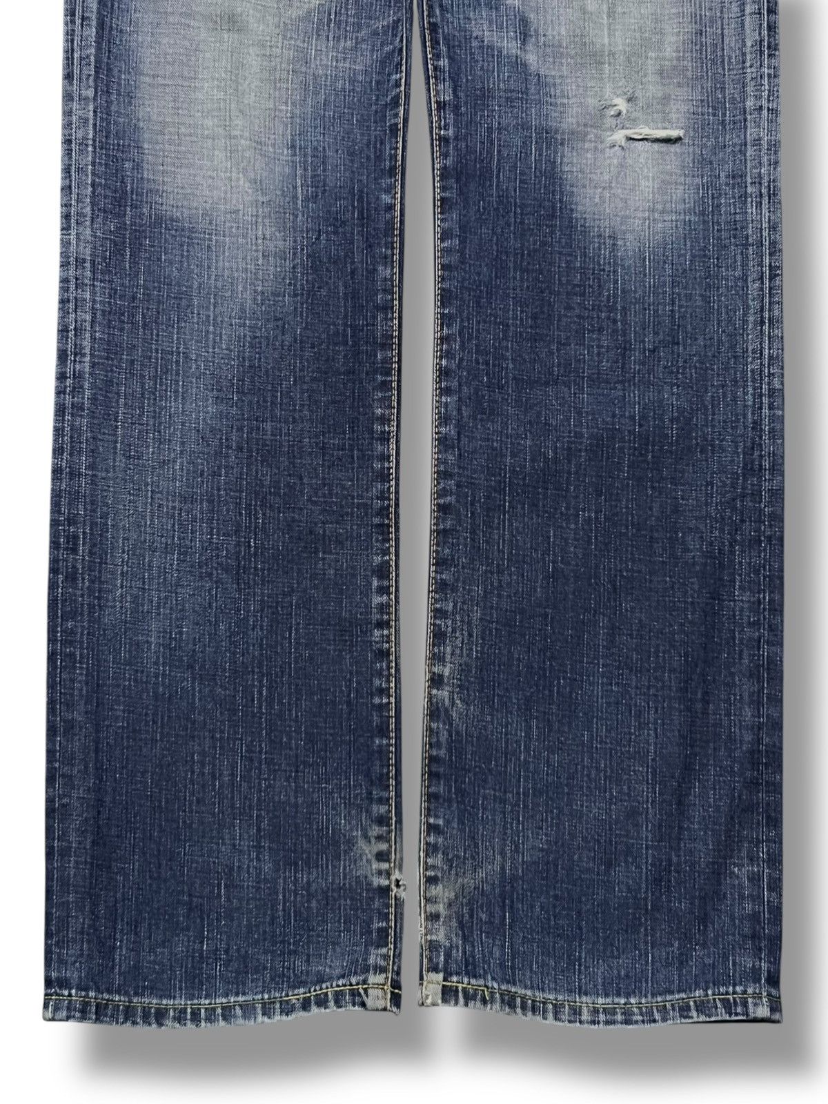 Edwin Vintage Edwin Blue Trip Japan - Faded Wash, Distressed Denim Size US 32 / EU 48 - 6 Thumbnail