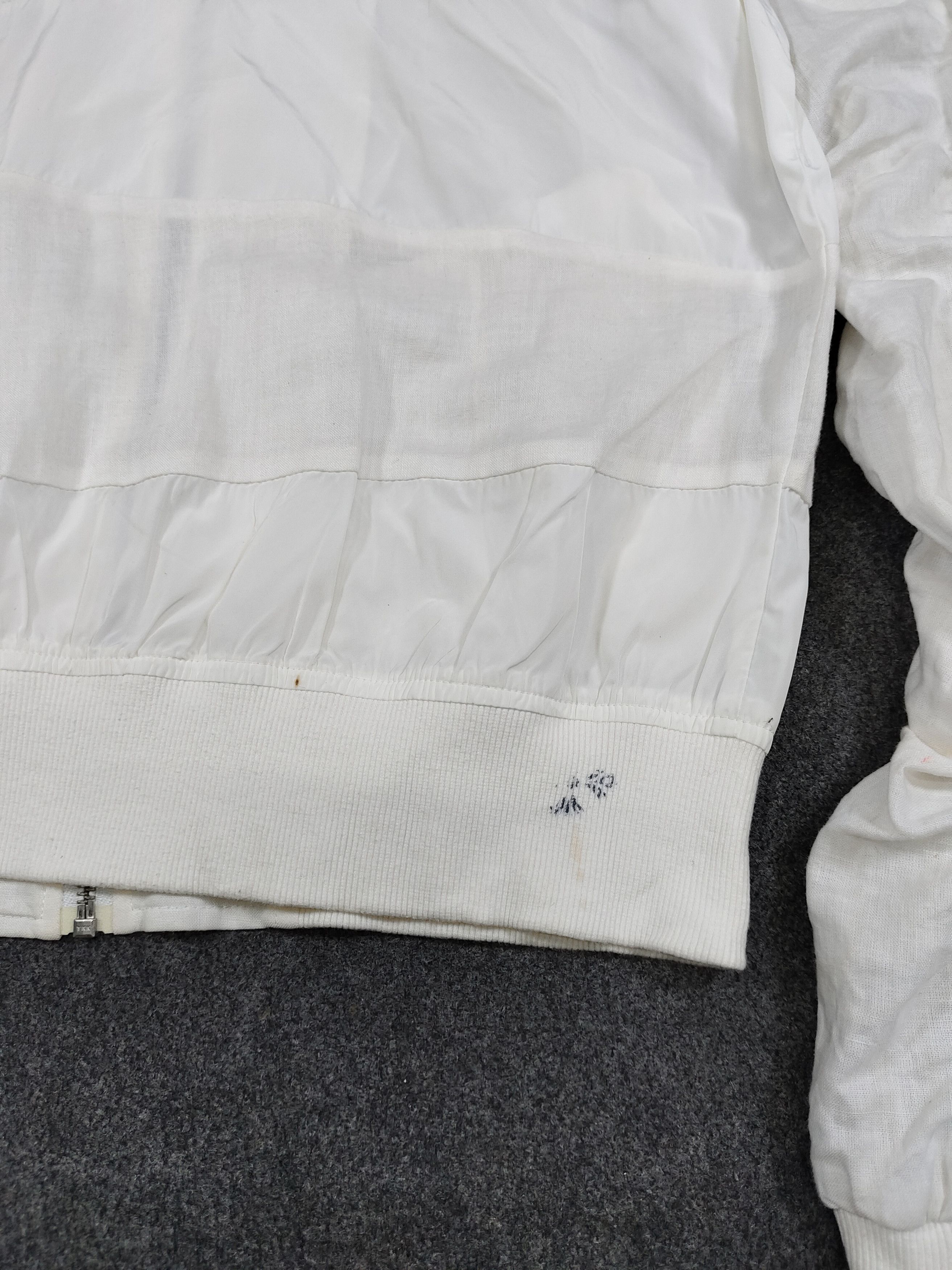 semanticdesign Semanticdesign🇯🇵Lightweigh Linen Blend Panel Bomber Jacket Size US L / EU 52-54 / 3 - 7 Thumbnail