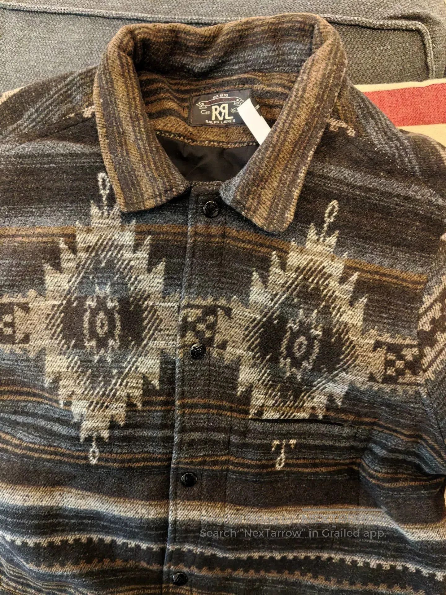 RRL Ralph Lauren RRL Southwestern Shirt Jacket Reissue. Size US L / EU 52-54 / 3 - 3 Thumbnail