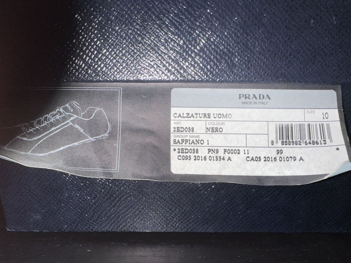 Prada Men’s Prada Calzature Uomo Black Size 10 Size US 10 / EU 43 - 8 Thumbnail