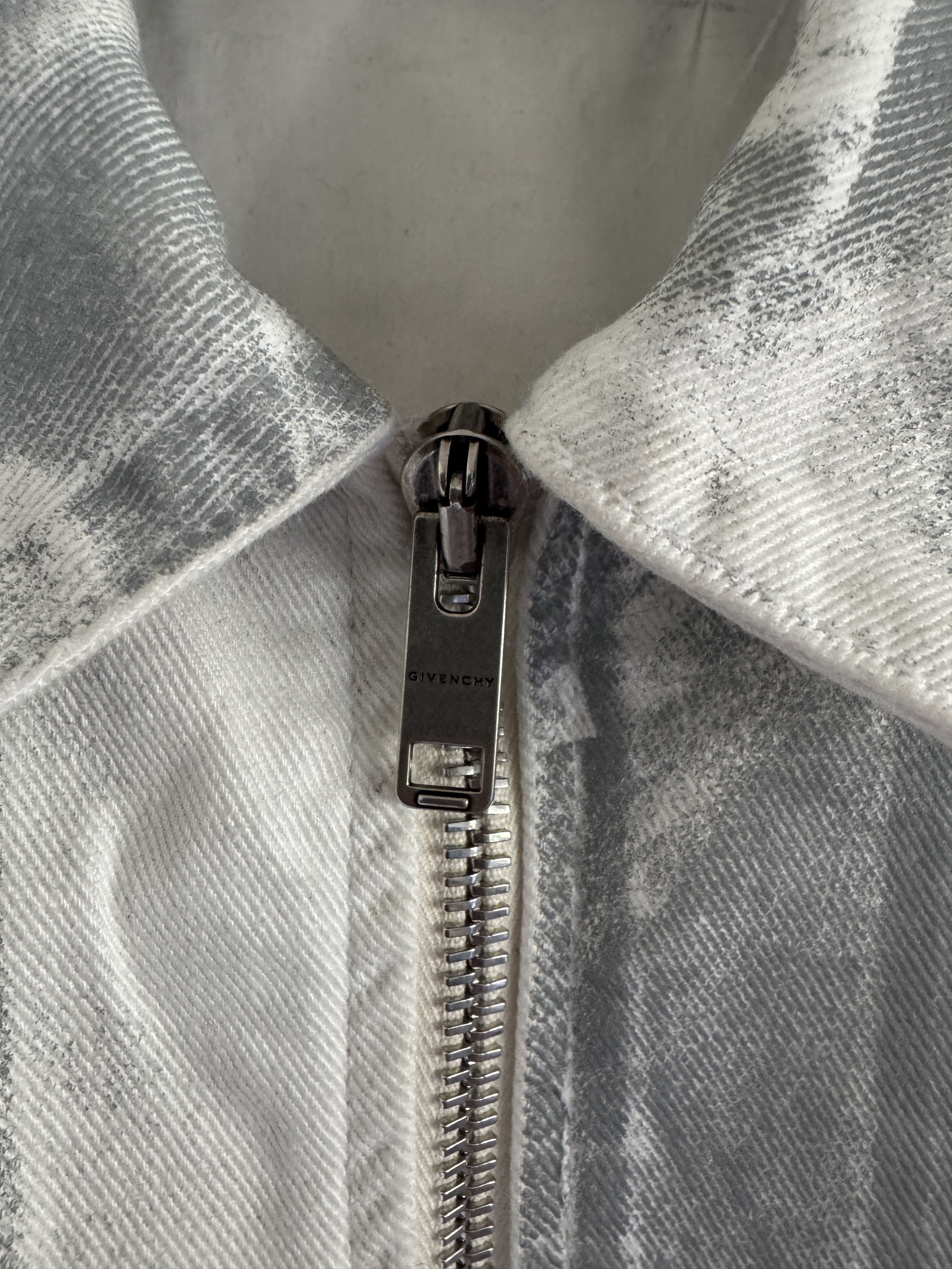 Givenchy 4G Graffiti-Print Reflective Denim Vest – Runway Sample Size US M / EU 48-50 / 2 - 10 Thumbnail