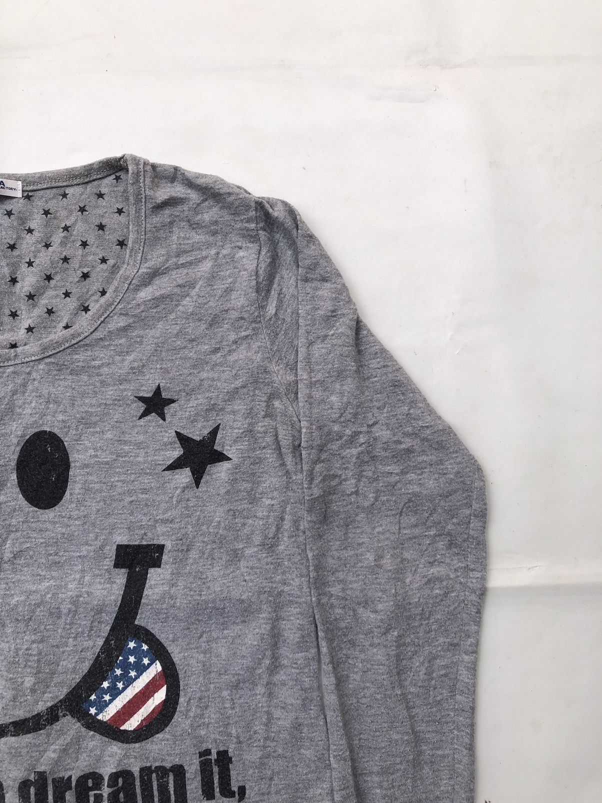 Hysteric Glamour If You Can Dream It You Can Do It Smiley Face LongSleeve Size US M / EU 48-50 / 2 - 2 Thumbnail