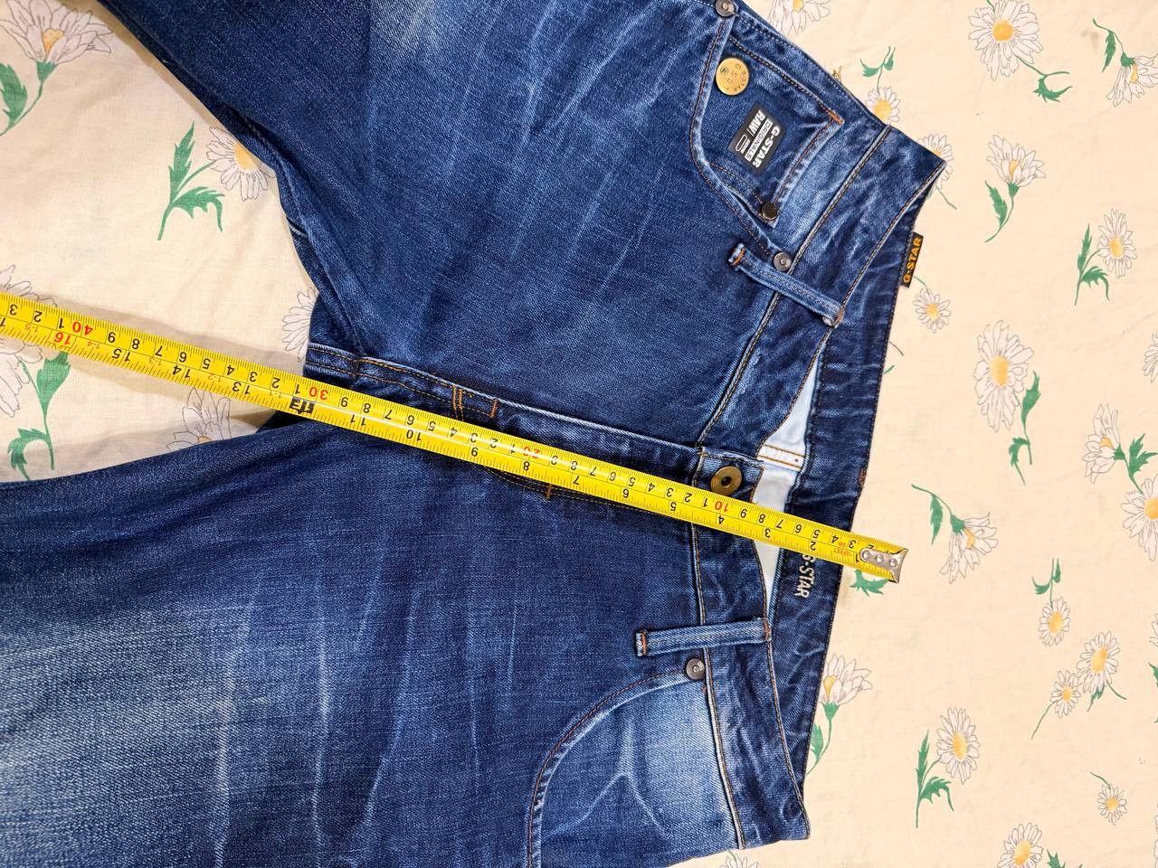 G-Star G-STAR 3301 SLIM Jeans Men Stretch Buttons Fly Size US 31 - 9 Thumbnail