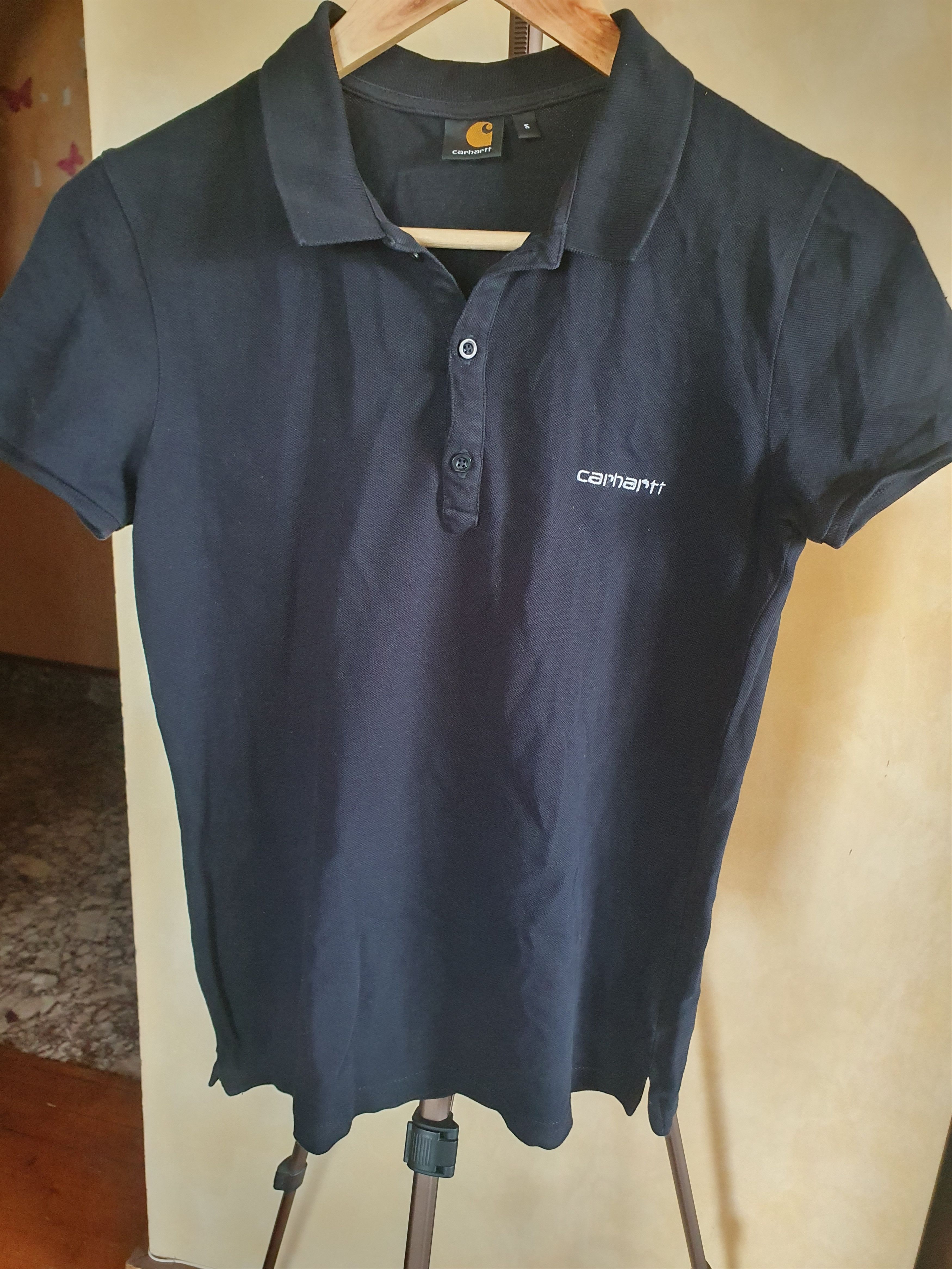 Carhartt Carhartt W Alcona Polo short sleeve t-shirt sz S Size S / US 4 / IT 40 - 2 Thumbnail