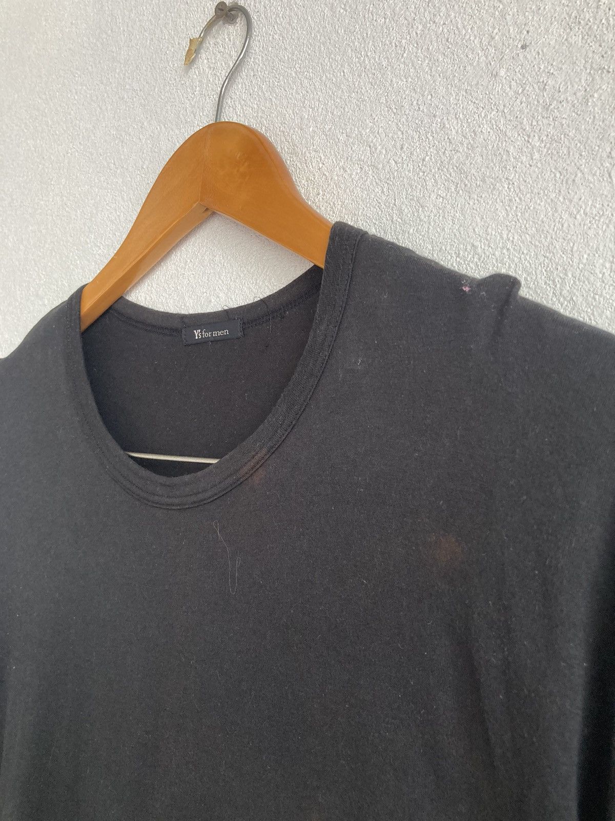 Y's for Men Y’s for Men Yohji Yamamoto Archive Black T-Shirt Size L Size US L / EU 52-54 / 3 - 5 Thumbnail