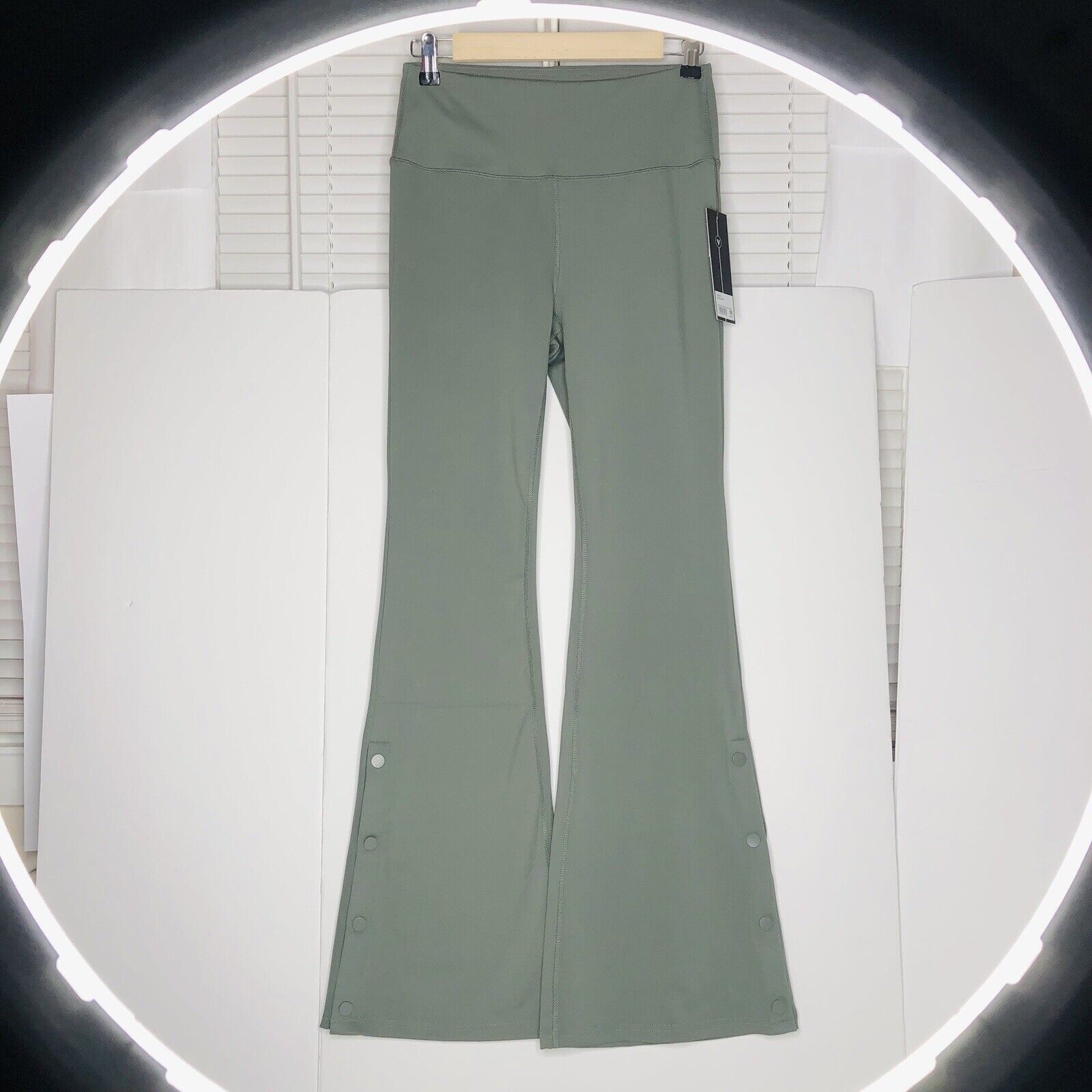 Other Velocity Active Stretch Flare Leggings M High Rise Size 26" / US 2 / IT 38 - 2 Thumbnail