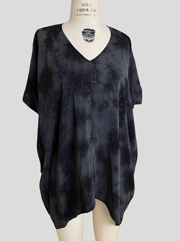 Eileen Fisher V-neck silk long tunic Size XS / US 0-2 / IT 36-38 - 1 Thumbnail