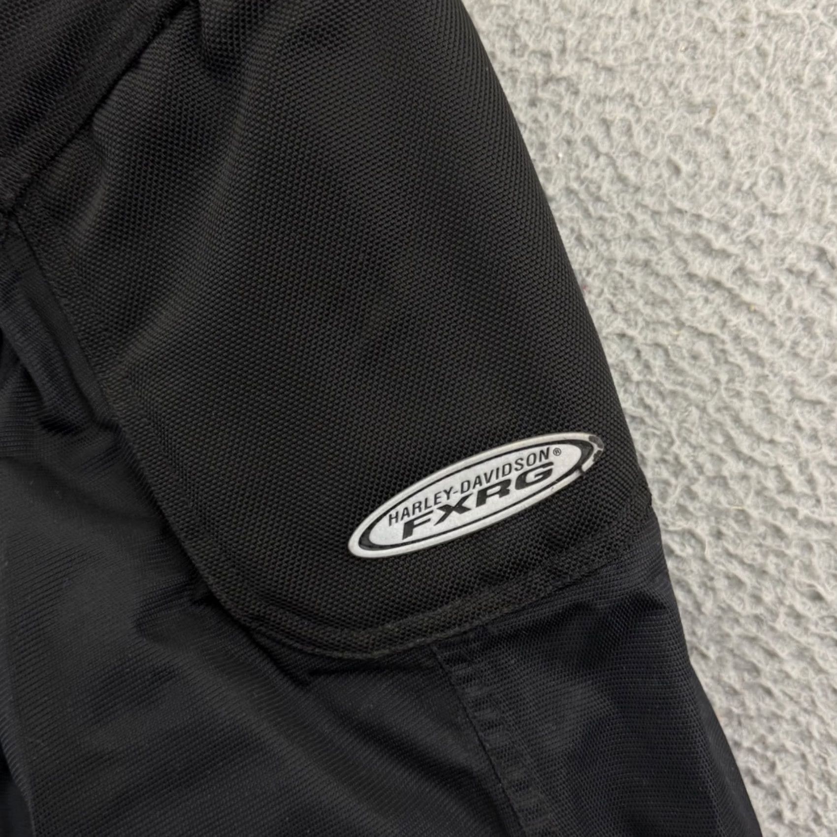 Harley Davidson VINTAGE Harley-Davidson FXRG Motorcycle Jacket Mens 2XL Black Bike Outer Zip All Seasons Size US XXL / EU 58 / 5 - 6 Thumbnail