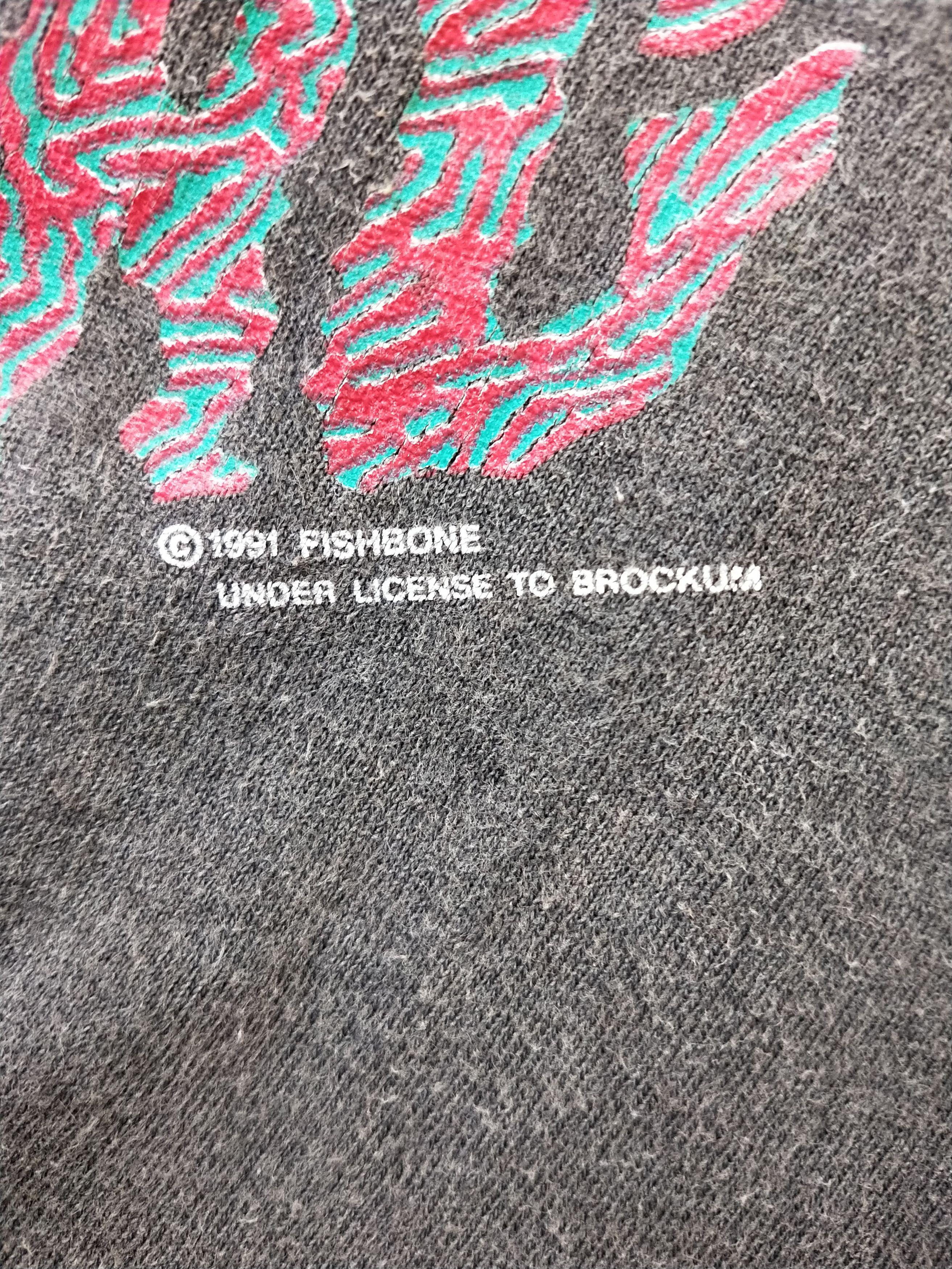 Band Tees × Brockum × Vintage 1991 Fishbone Reality of my Surroundings Tee Size US M / EU 48-50 / 2 - 4 Thumbnail