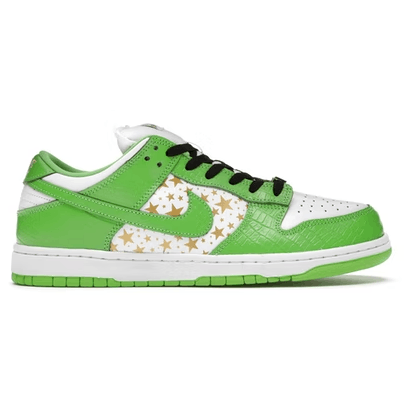 SB Dunk Low Supreme Stars Mean Green (2021)
