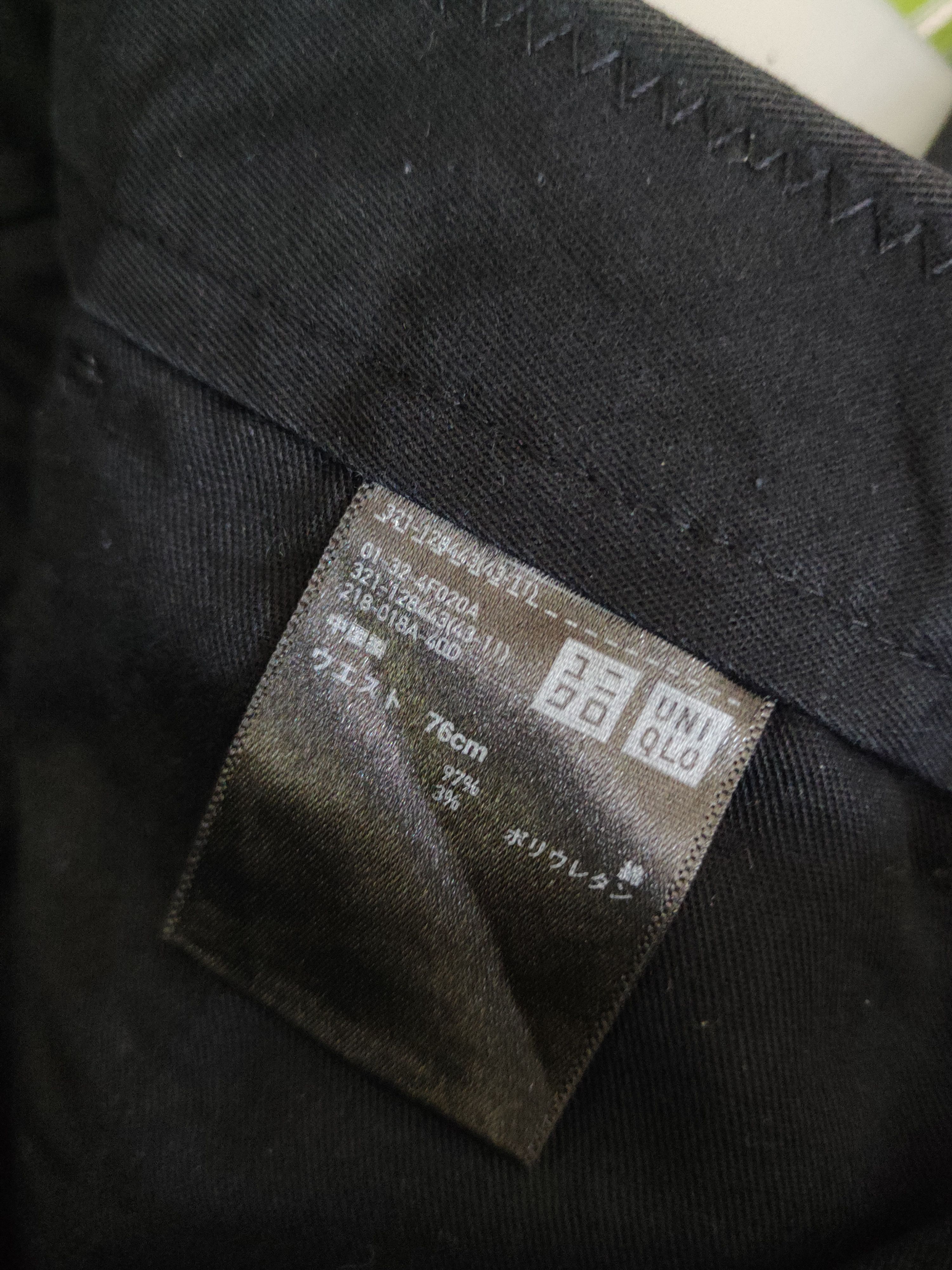 Japanese Brand DL Uniqlo Black Multipocket Casual Pants #46-319 Size US 30 / EU 46 - 13 Thumbnail