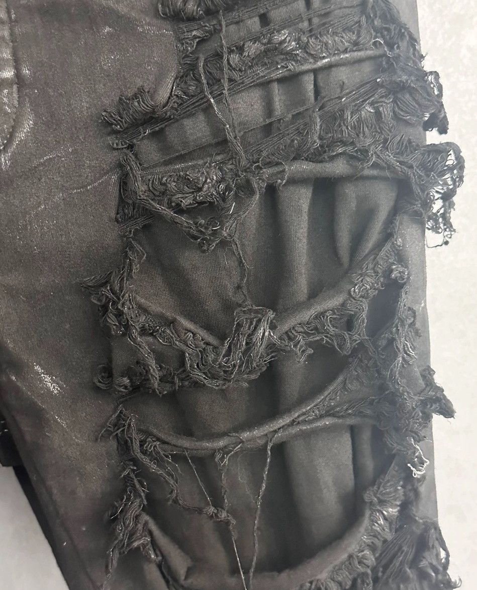 Rick Owens Rickowens brand new 22fw distressed wax surfac2412-Nextarrow Size US 33 - 4 Thumbnail