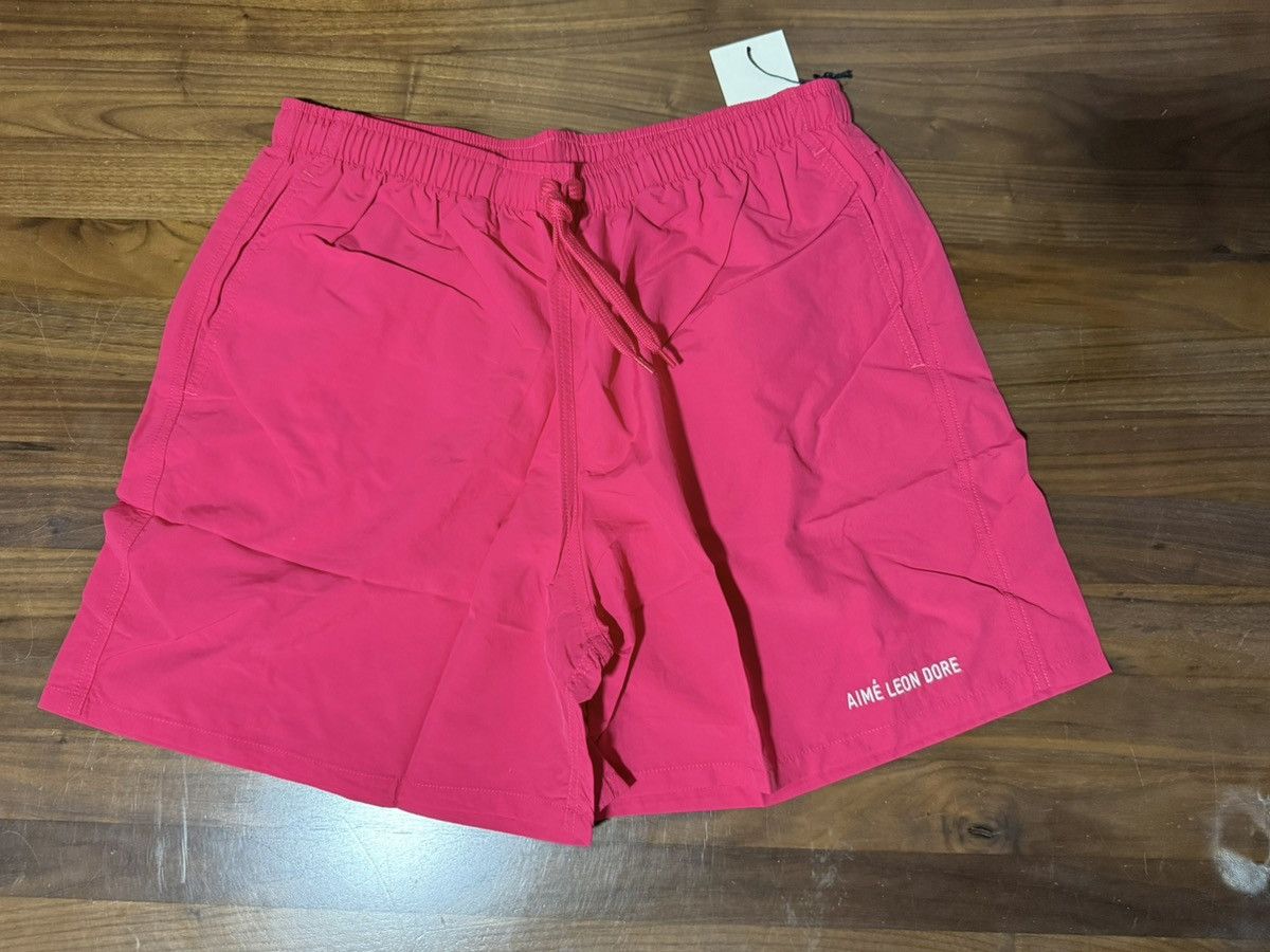 Aime Leon Dore Aime Leon Dore Logo Swim Trunk Virtual Pink Men’s Size Large Size US 34 / EU 50 - 1 Thumbnail