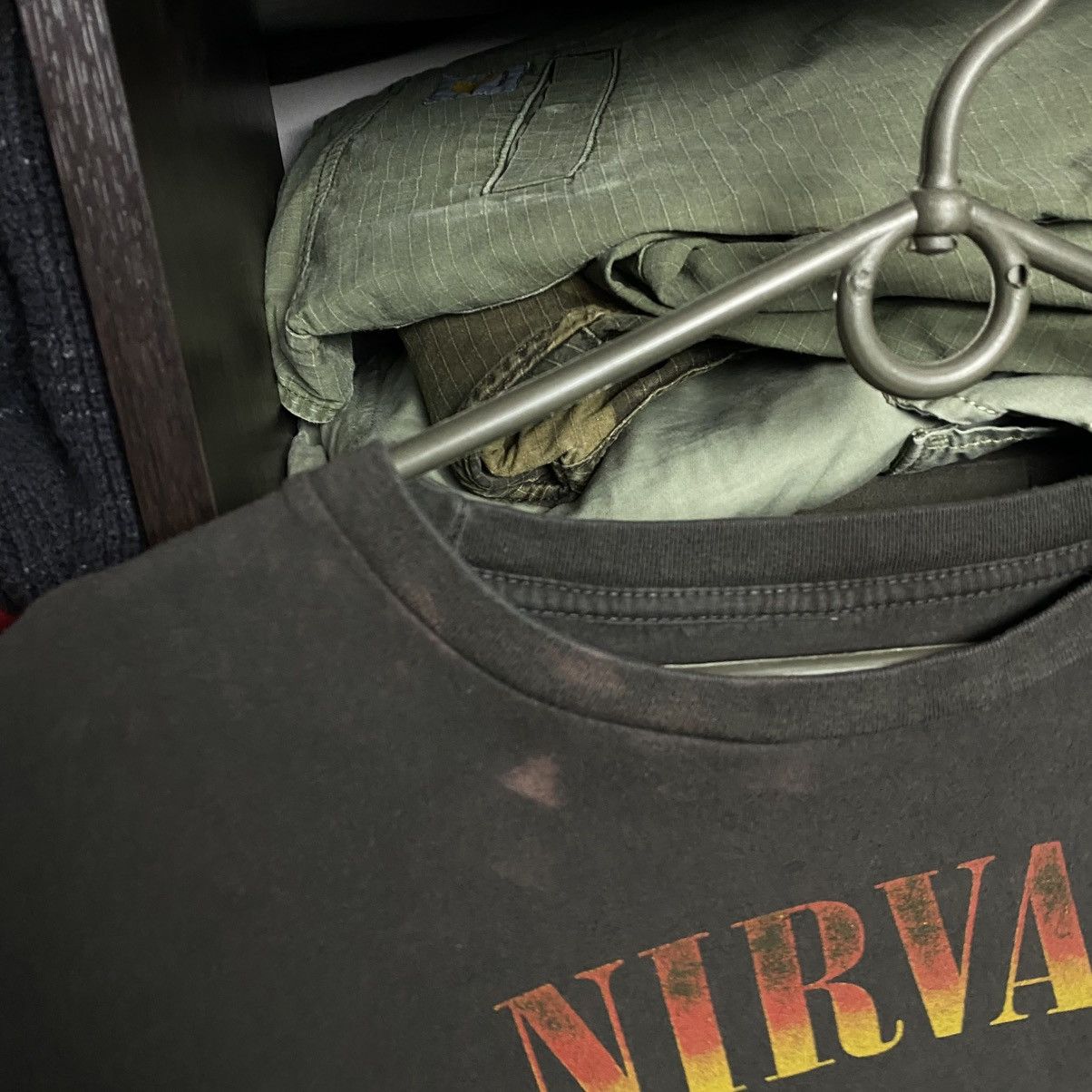 Band Tees Vintage Nirvana Big Logo 2000’s Curt Cobain Tee size M Size US M / EU 48-50 / 2 - 6 Thumbnail