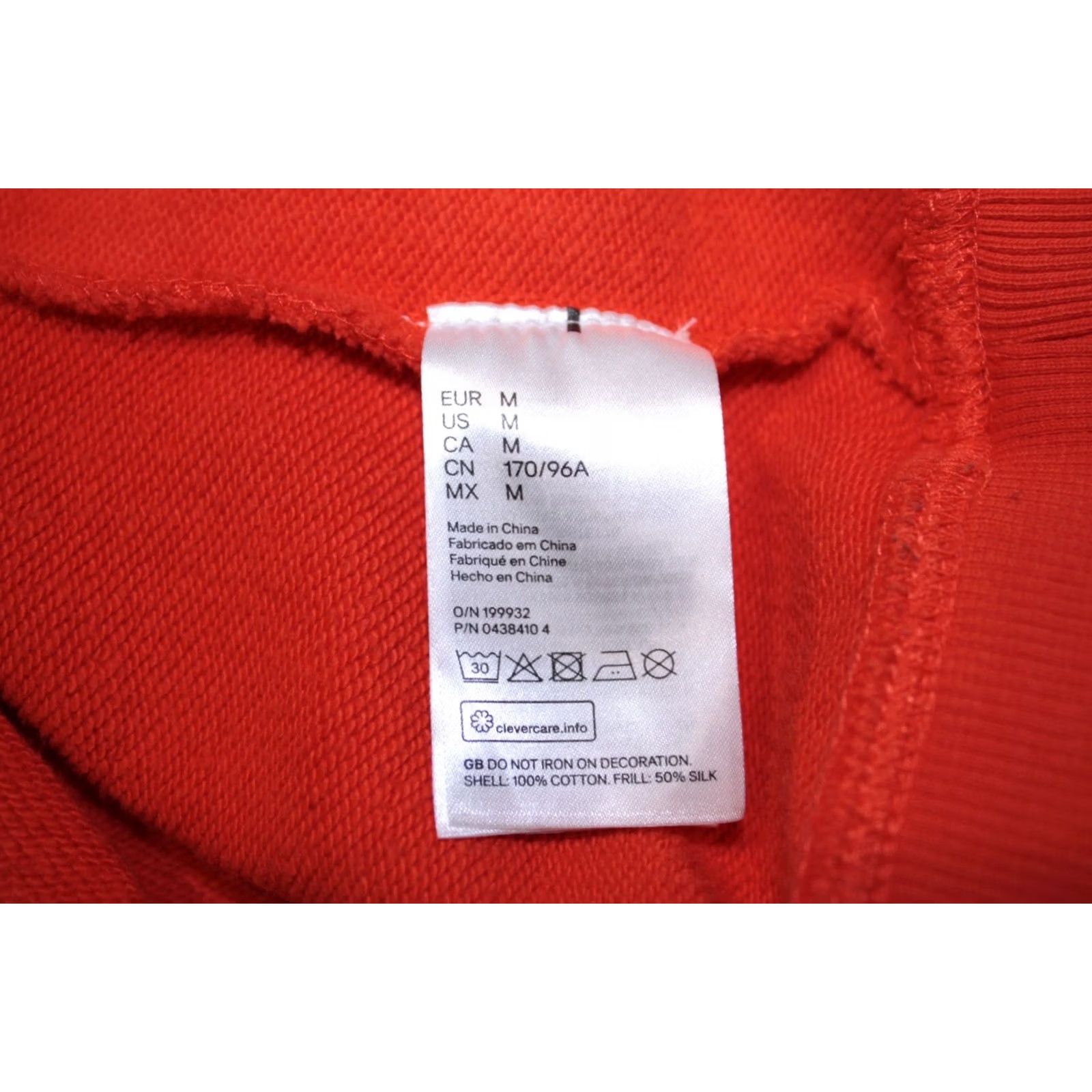 Kenzo Kenzo x H&M womens jumper pullover M Orange Jumper Pullover Women M Kenzo x H&M Shirt? Size M / US 6-8 / IT 42-44 - 7 Thumbnail