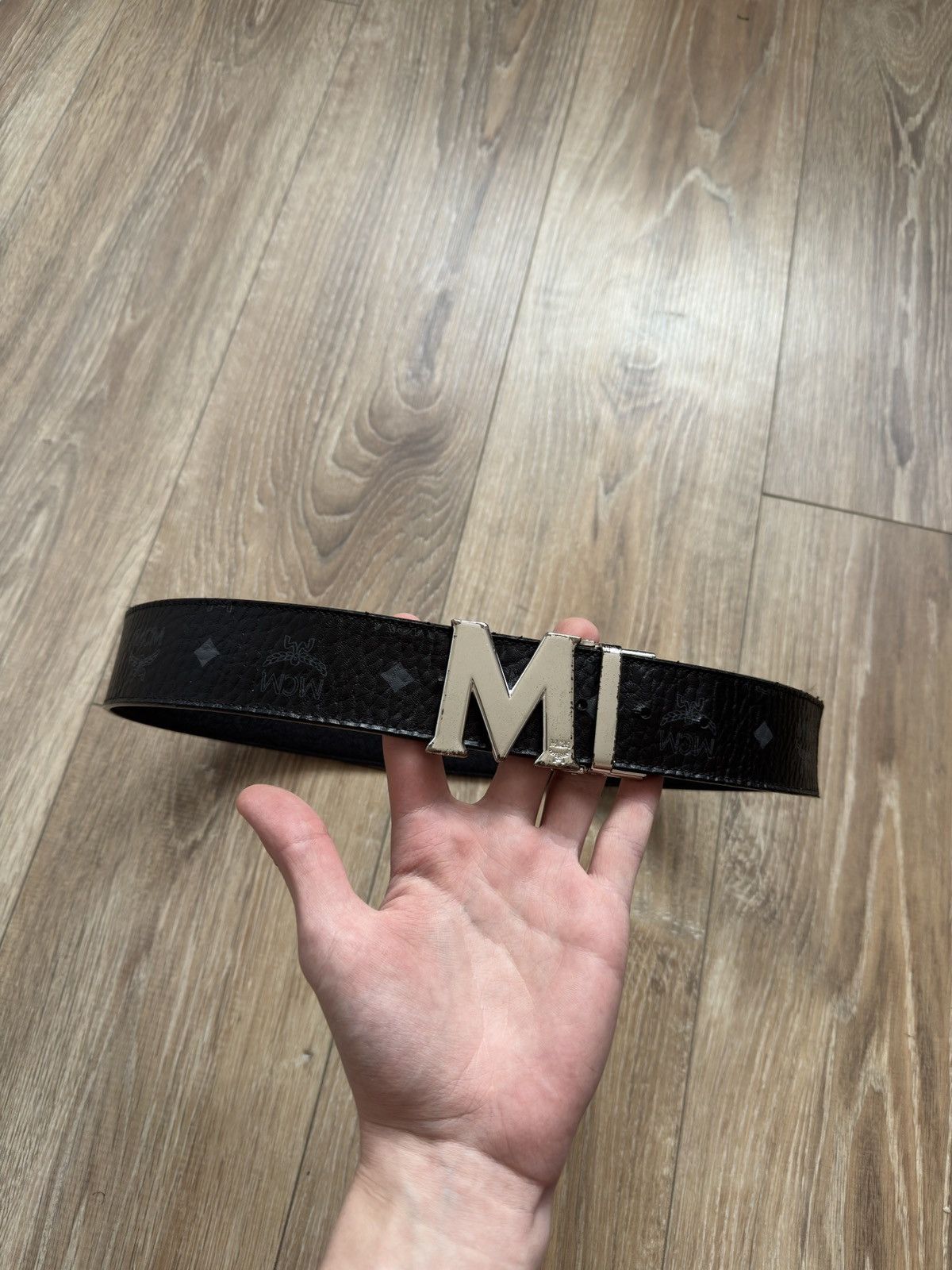 MCM Mcm Reversible Leather Belt Size ONE SIZE - 2 Thumbnail