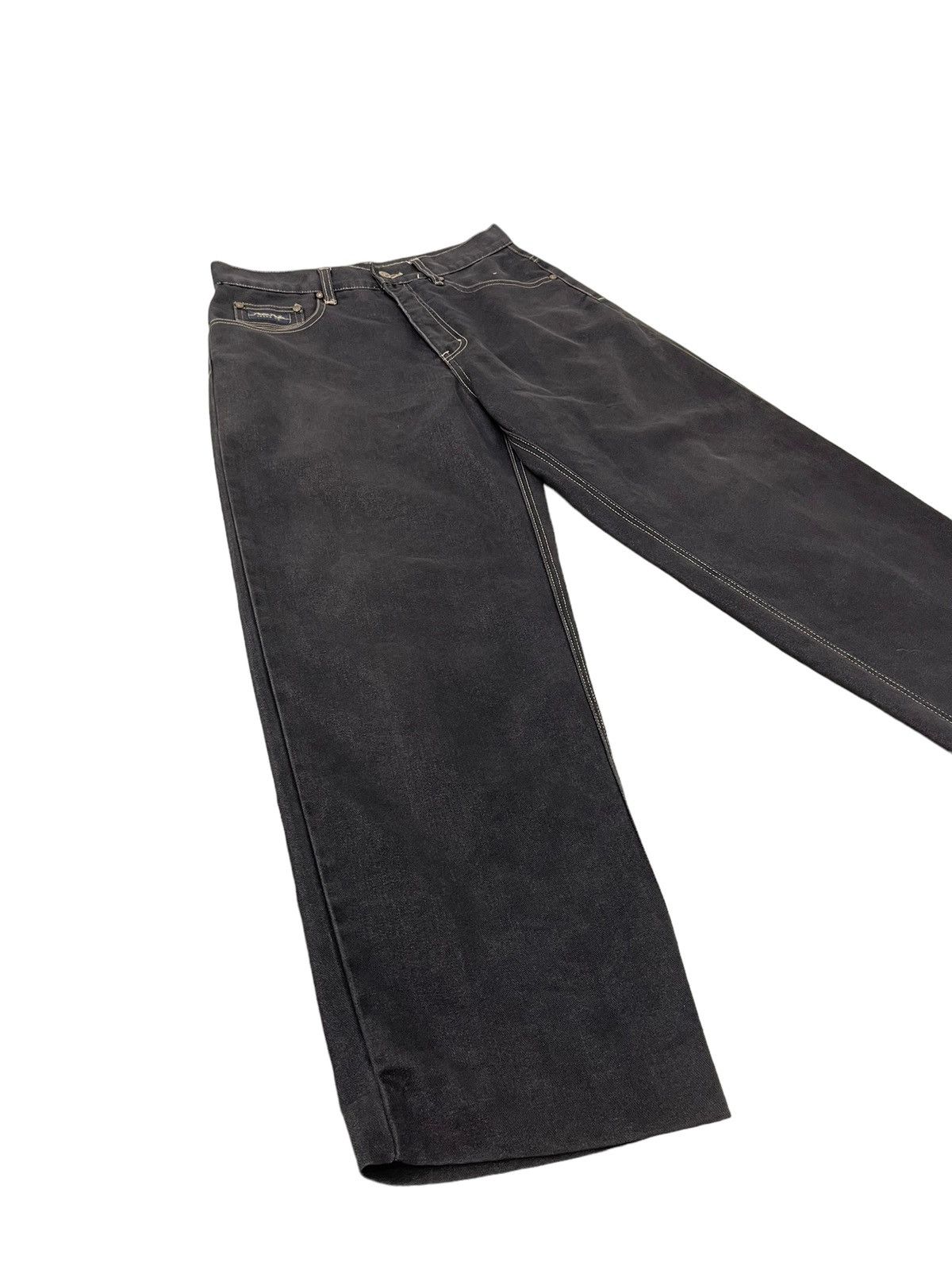 Pelle Pelle Baggy Wide Jeans Vtg Pelle Pelle Marc Buchanan 7🟦5 Size US 32 / EU 48 - 11 Thumbnail
