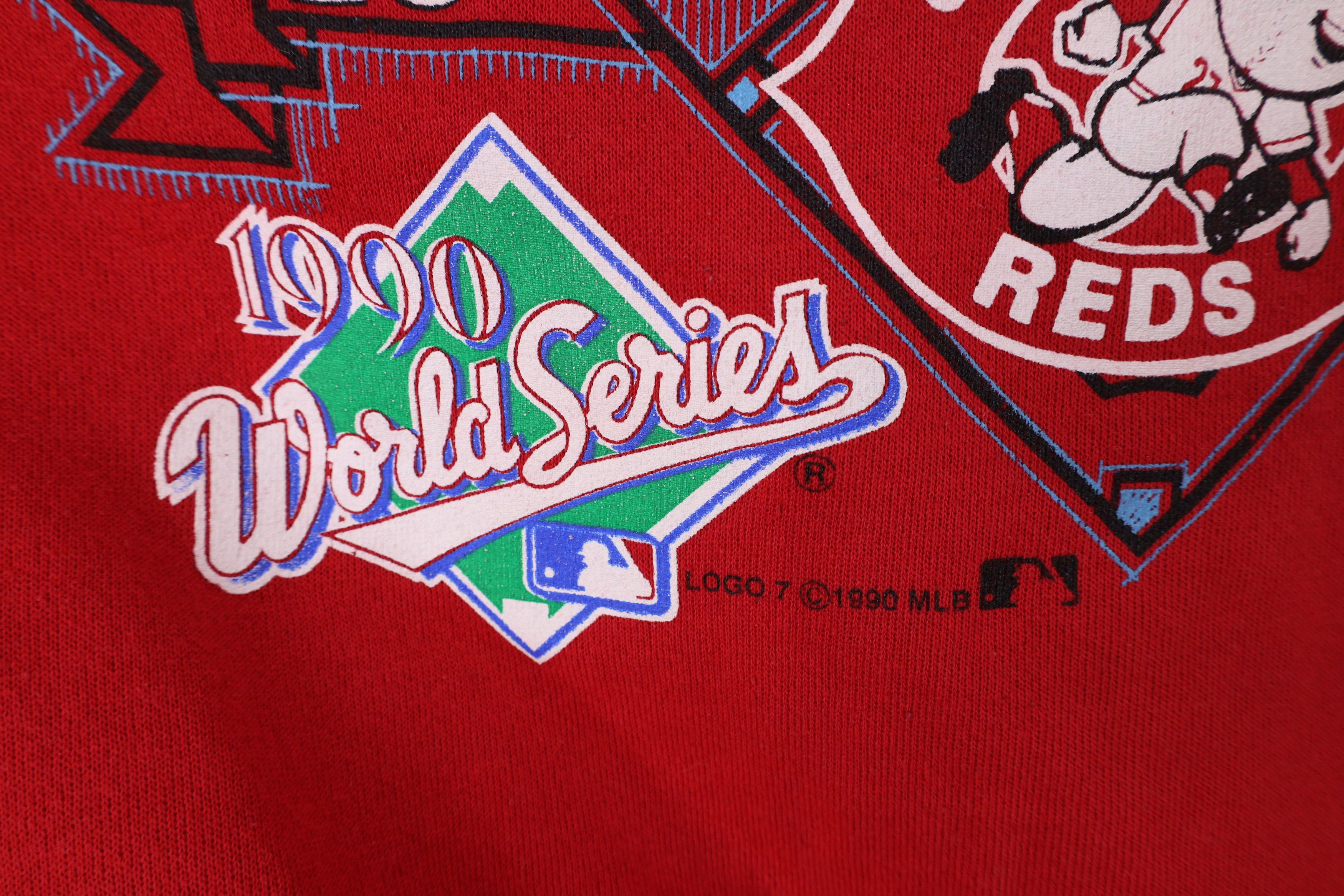 Vintage Vintage 90s Champs Cincinnati Reds Baseball Sweatshirt USA Size US XL / EU 56 / 4 - 5 Thumbnail